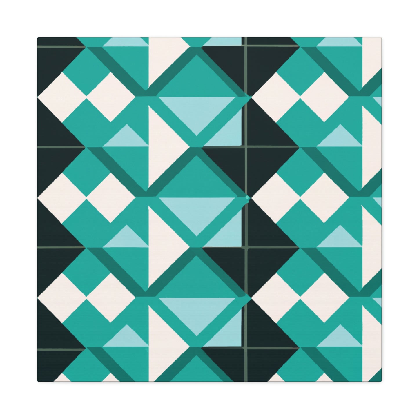 Lilian Armstrong - Geometric Canvas Wall Art