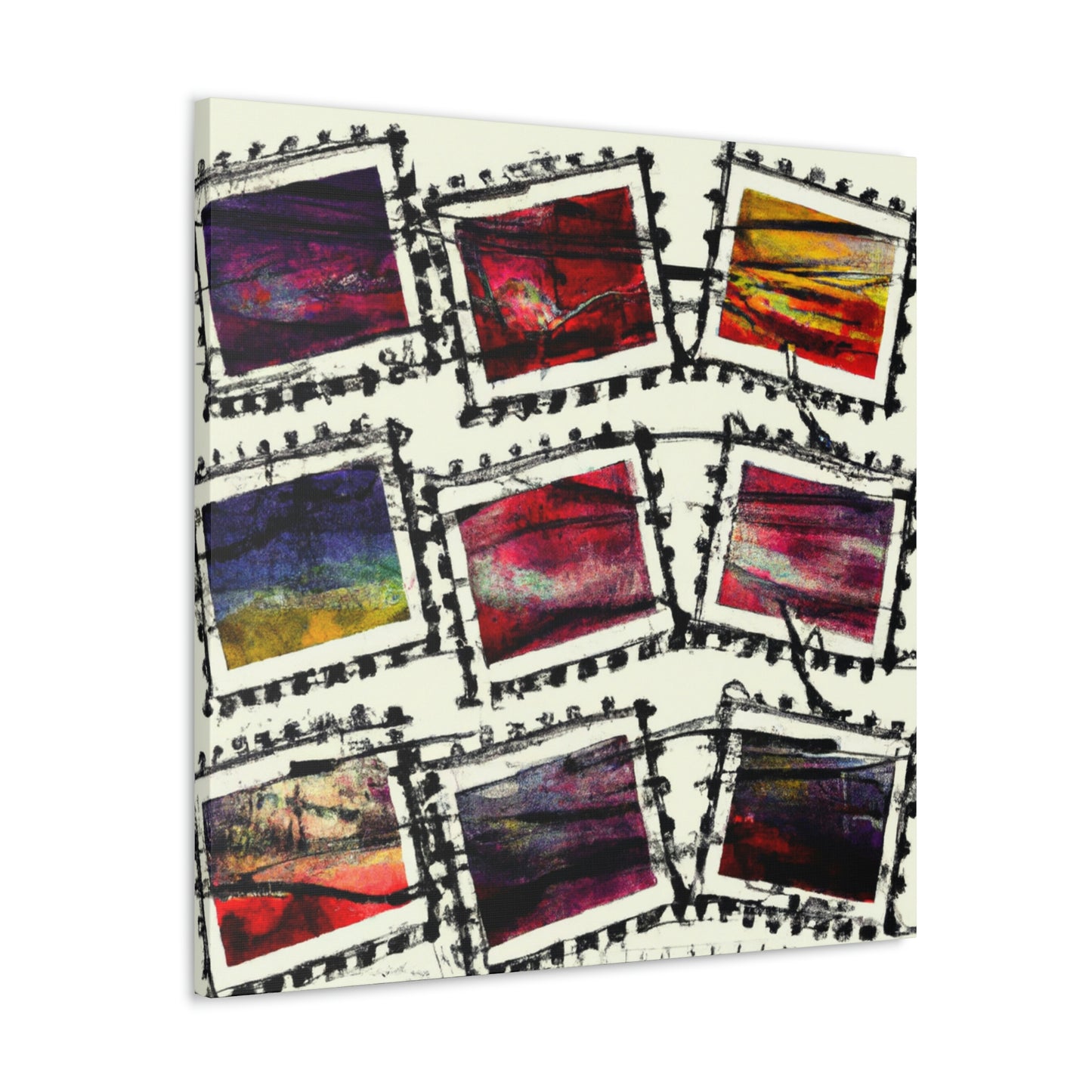 Global Postage Series - Canvas