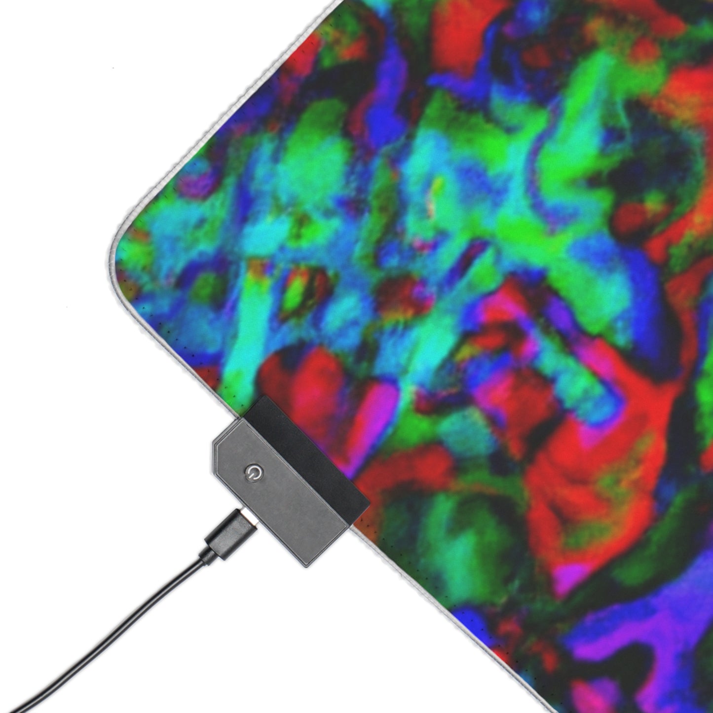 Robbie the Robot. - Psychedelic Trippy LED Light Up Gaming Mouse Pad