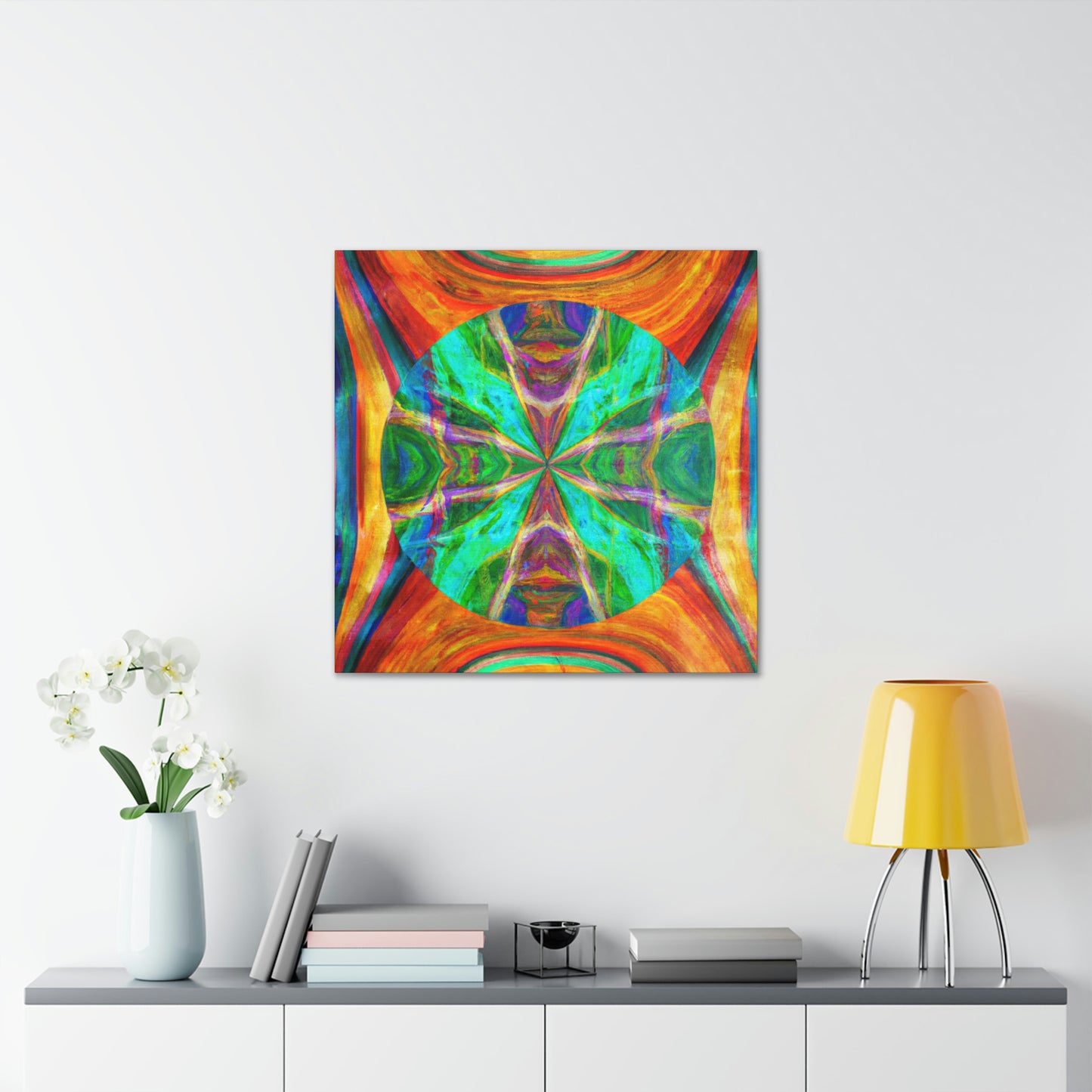 Sylvester Haggertly - Psychedelic Canvas Wall Art