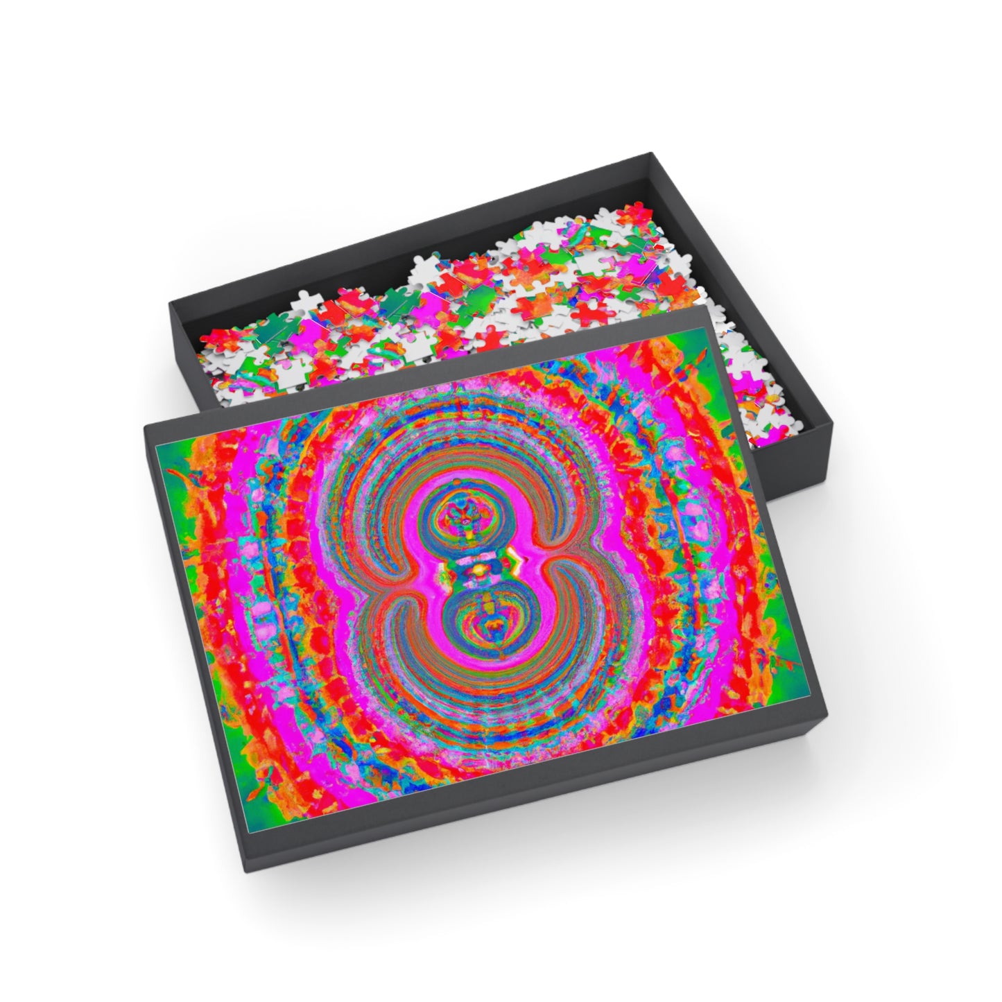 Bertholdus Puzzlenberg - 1,000 Piece Psychedelic Puzzle Board Game