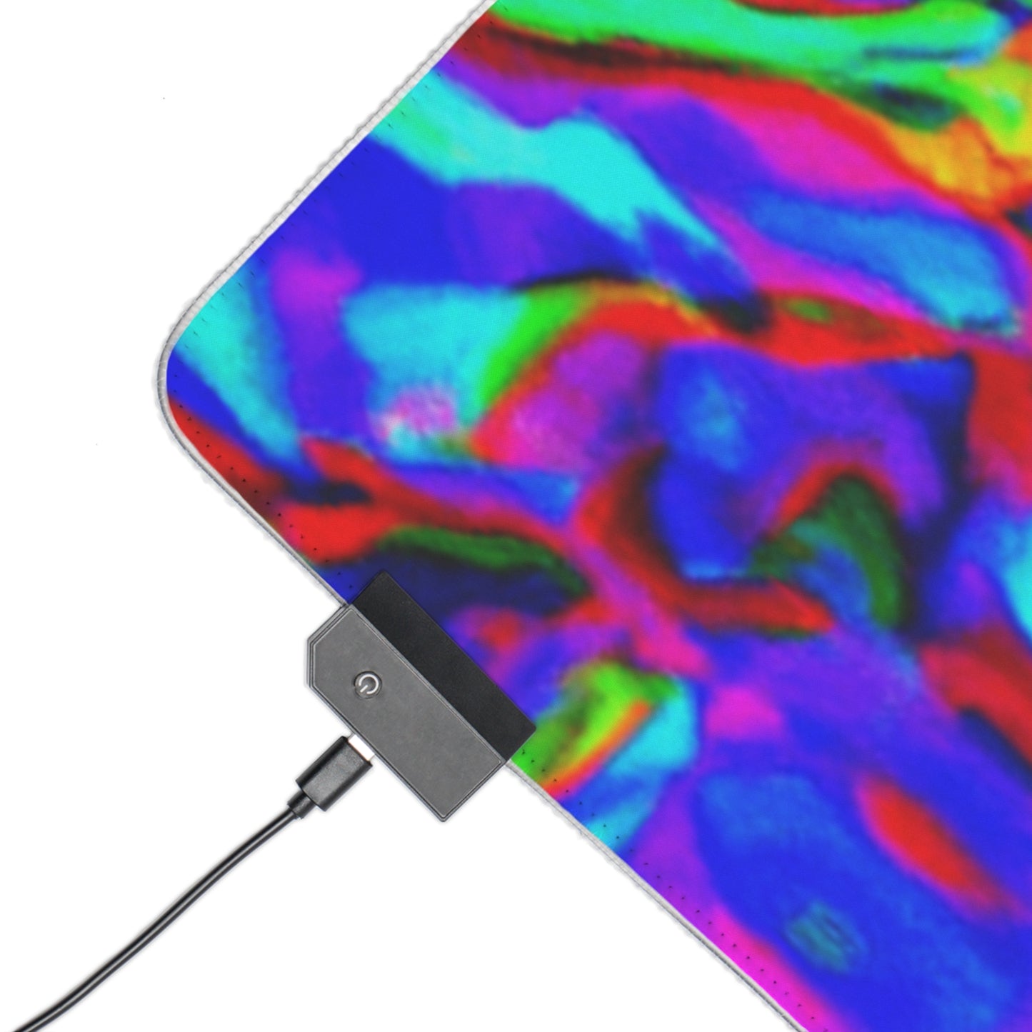 Bobby "Knuckles" McCoy - Psychedelic Trippy LED Light Up Gaming Mouse Pad