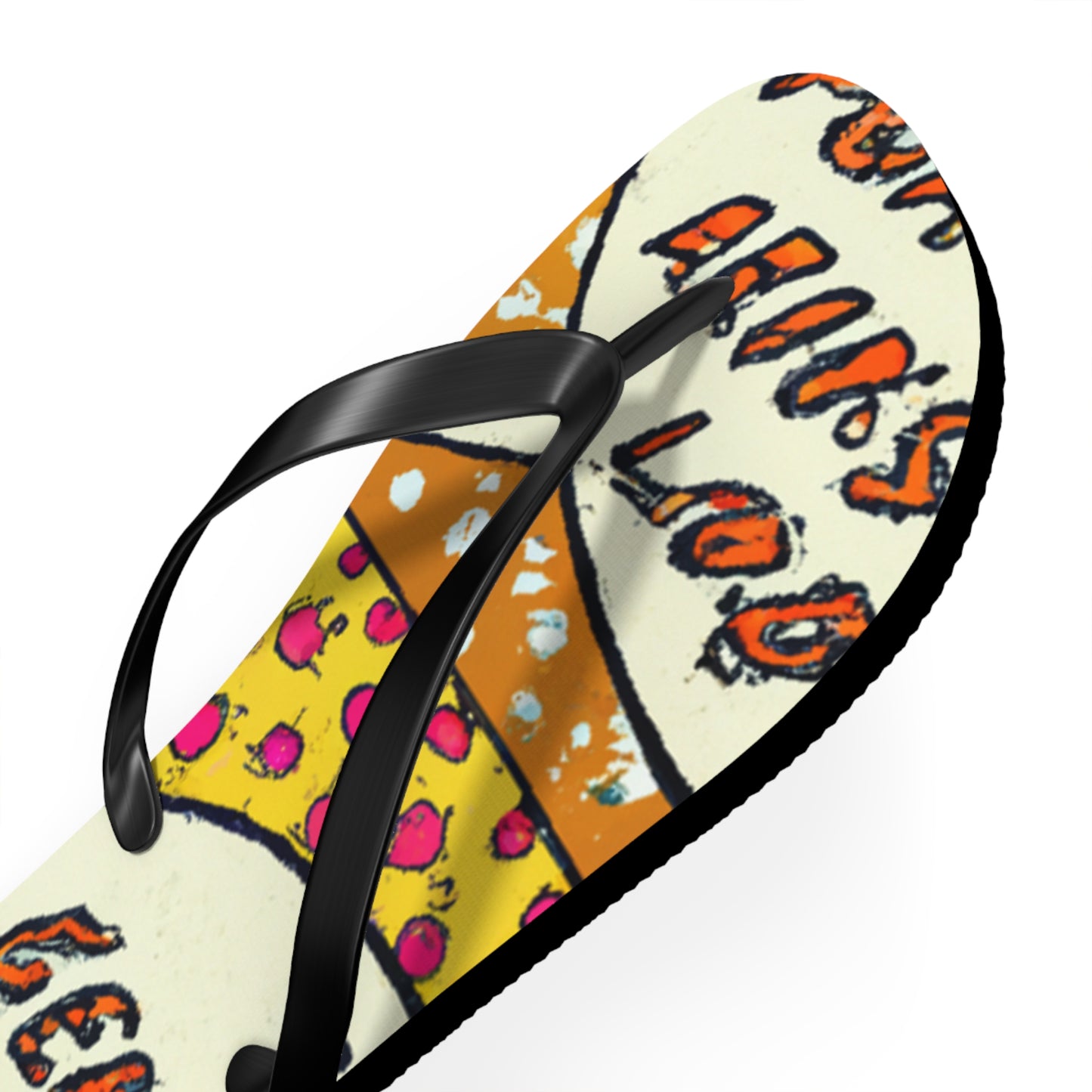 StormFang the Flaming Meteor - Comics Collector Flip Flop Beach Sandals