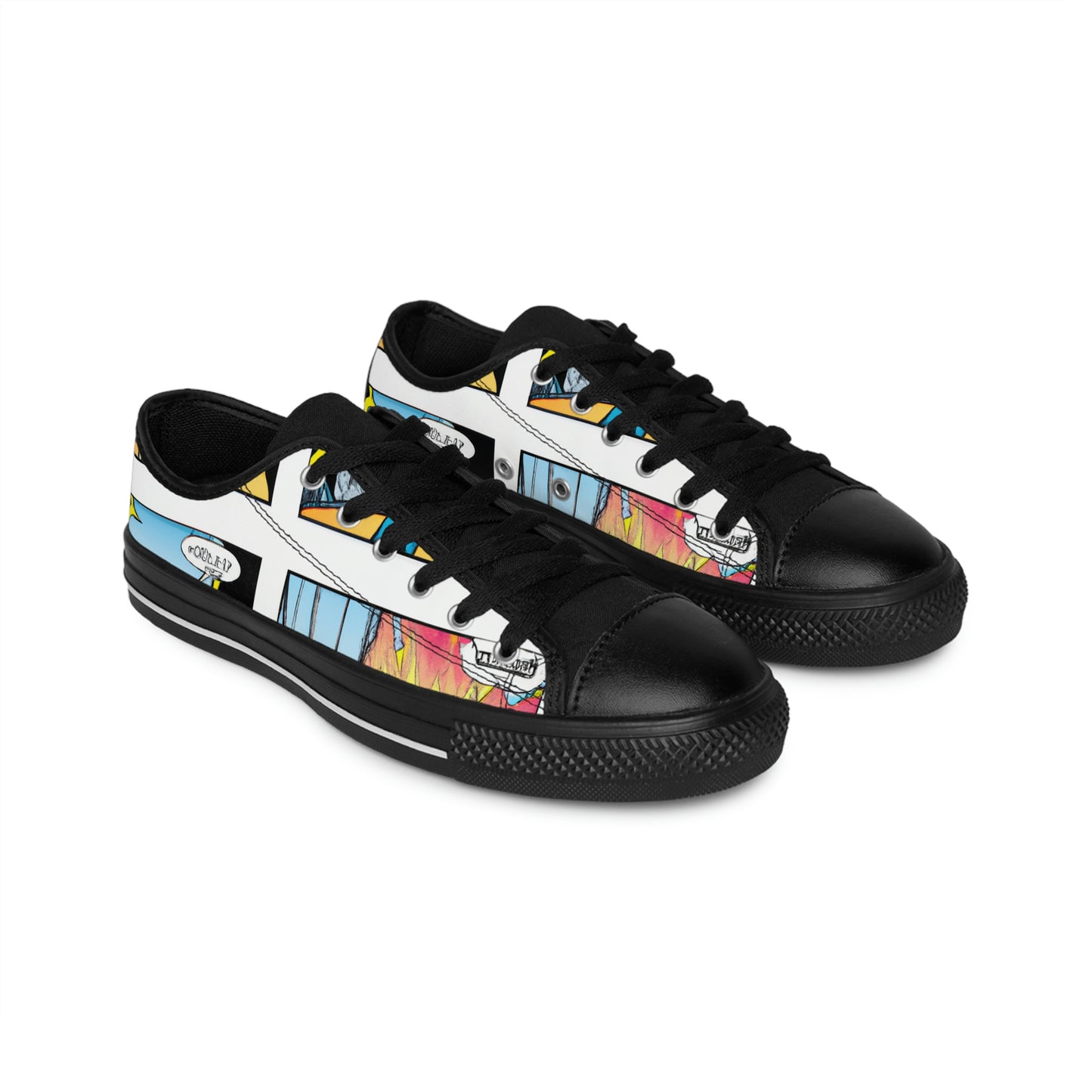 Kelby of Merwich - Comic Book Low Top