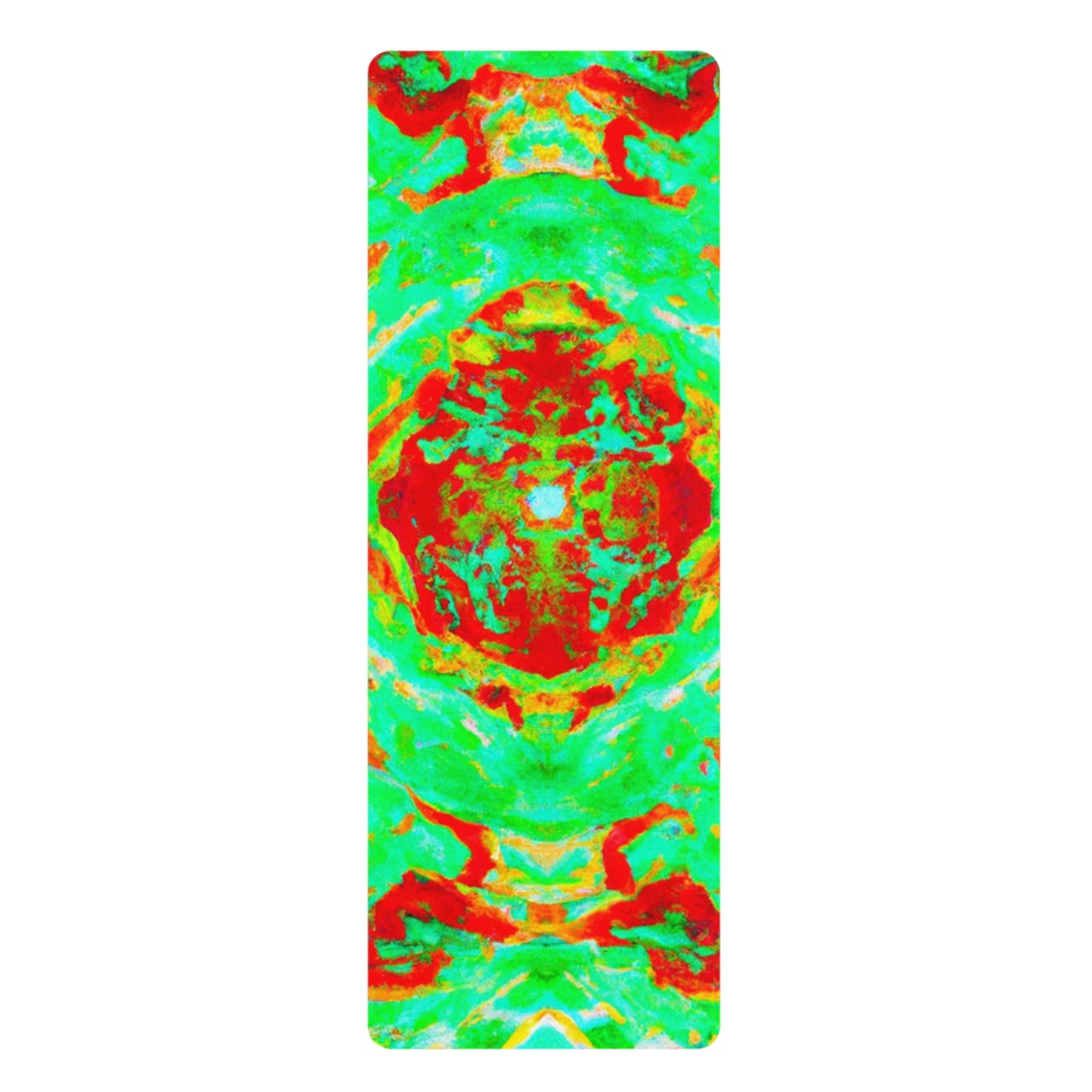 Fritz VanderMeer - Psychedelic Yoga Exercise Workout Mat - 24″ x 68"