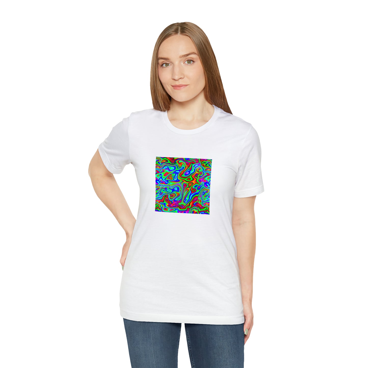 Coco Fashions - Psychedelic Trippy Pattern Tee Shirt