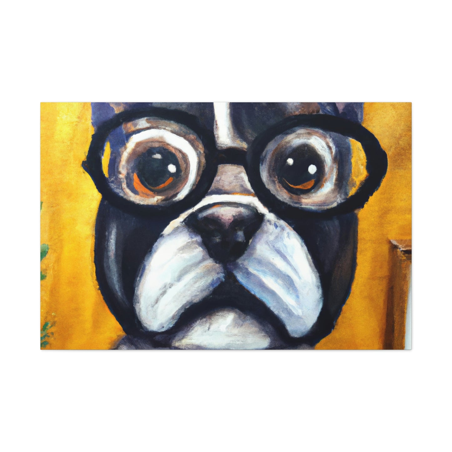 Cuddles McSnuggles - Dog Lovers Canvas Wall Art