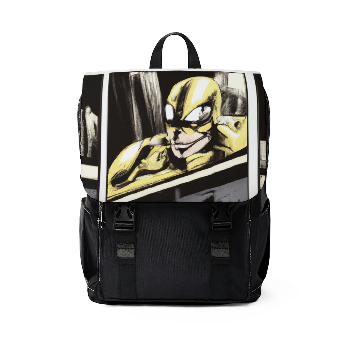 Chanelo - Comic Book Shoulder Travel Backpack Bag