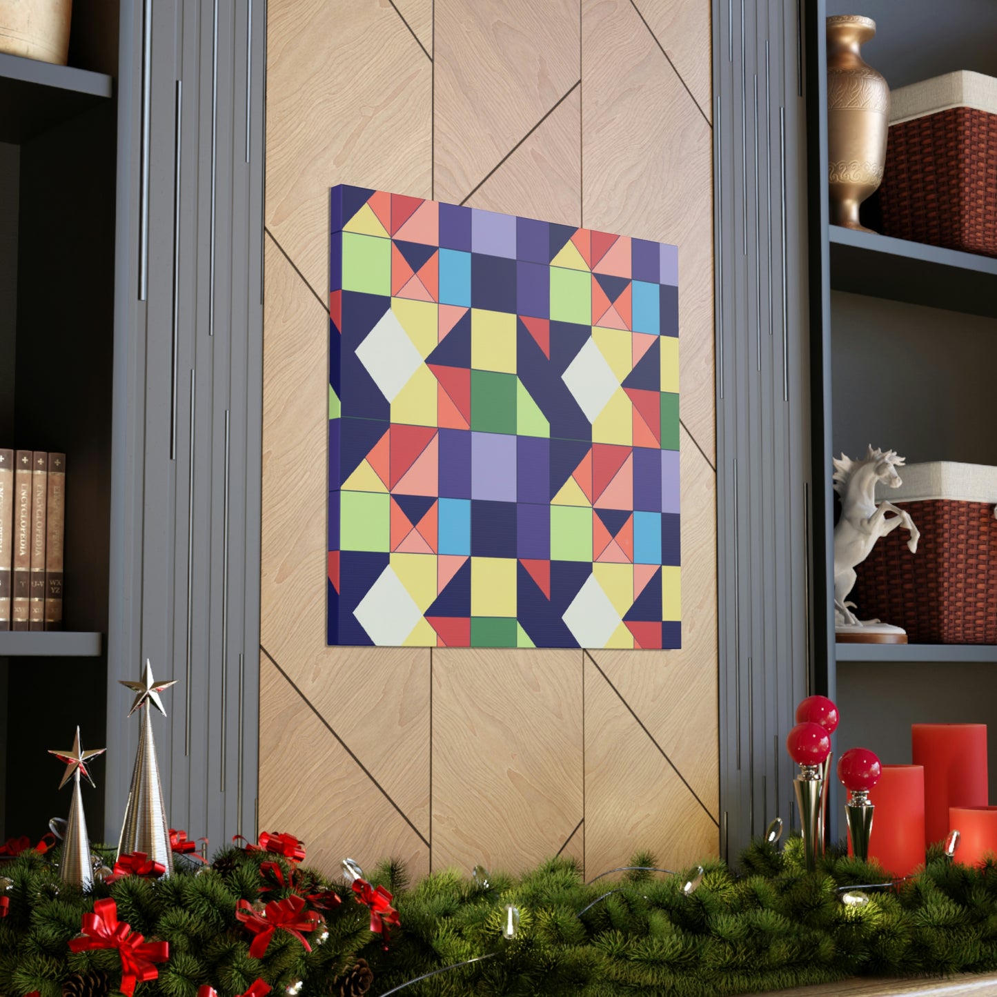 Miles Whitewell - Geometric Canvas Wall Art