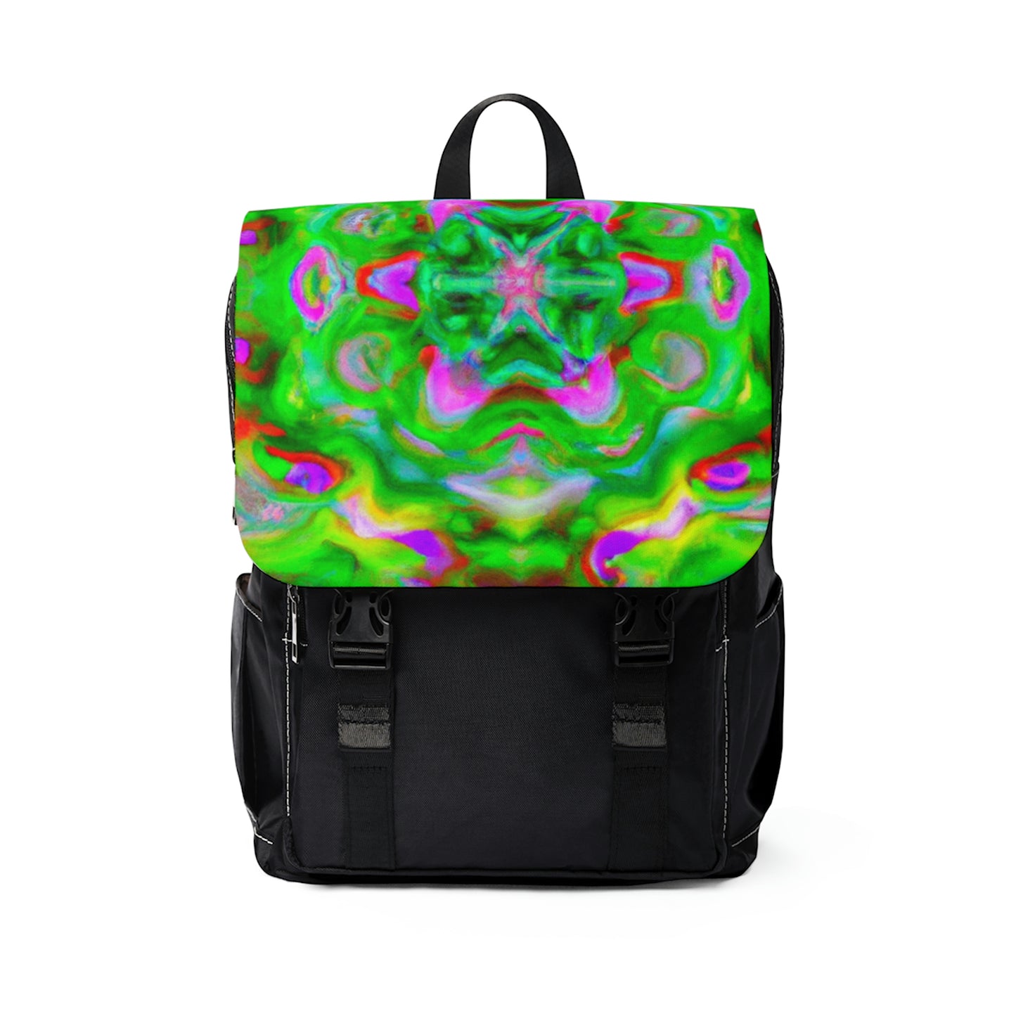 Allyson Rose - Psychedelic Shoulder Travel Backpack Bag