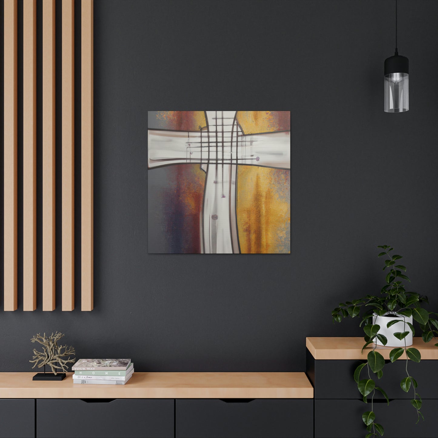 Acts 17:28 - Canvas Wall Art
