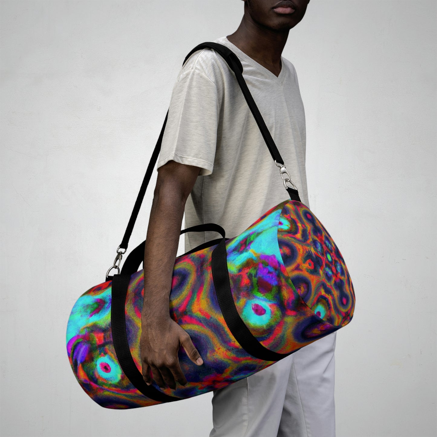 Lorraine couture - Psychedelic Duffel Bag