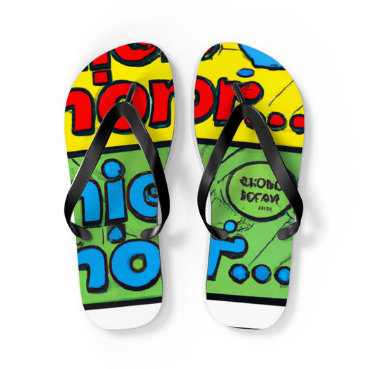 Lightningbird - Comics Collector Flip Flop Beach Sandals