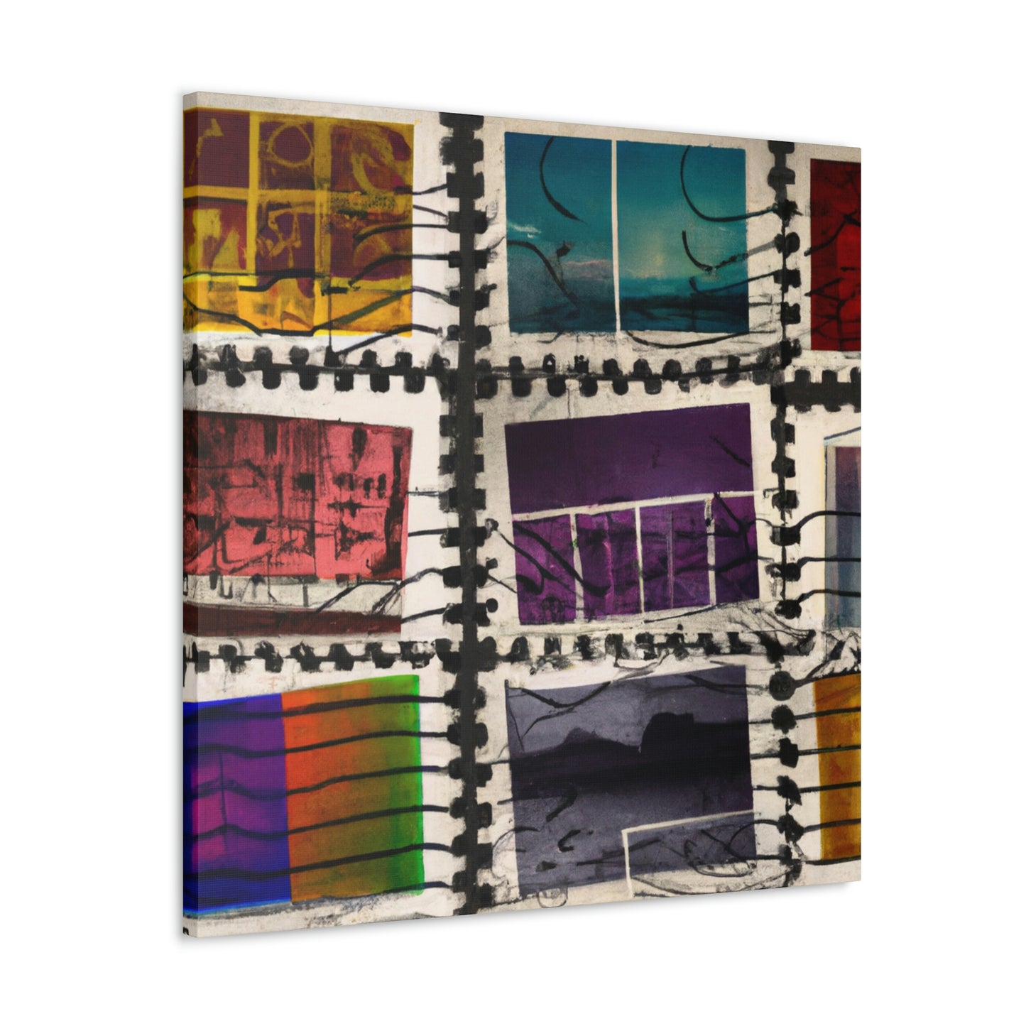 World Heritage Stamps - Canvas