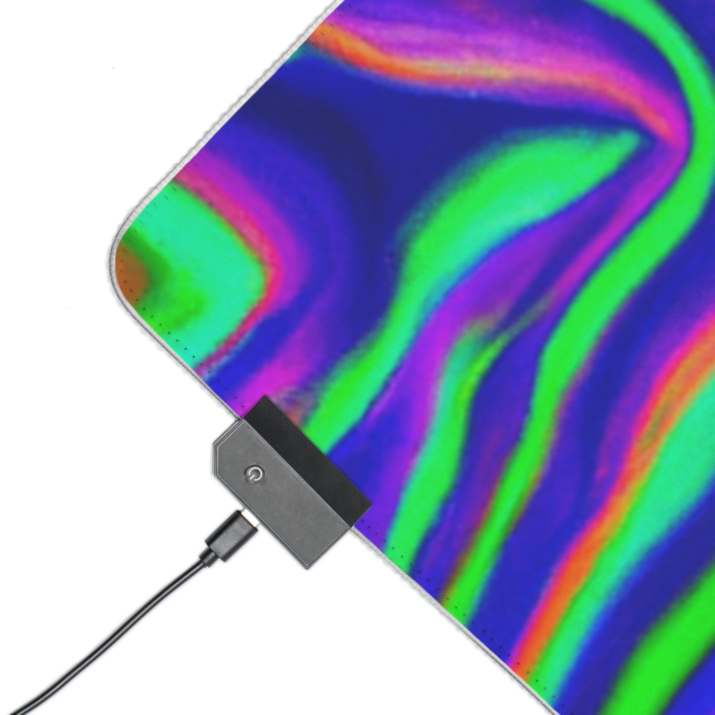 Mozart McChimney - Psychedelic Trippy LED Light Up Gaming Mouse Pad