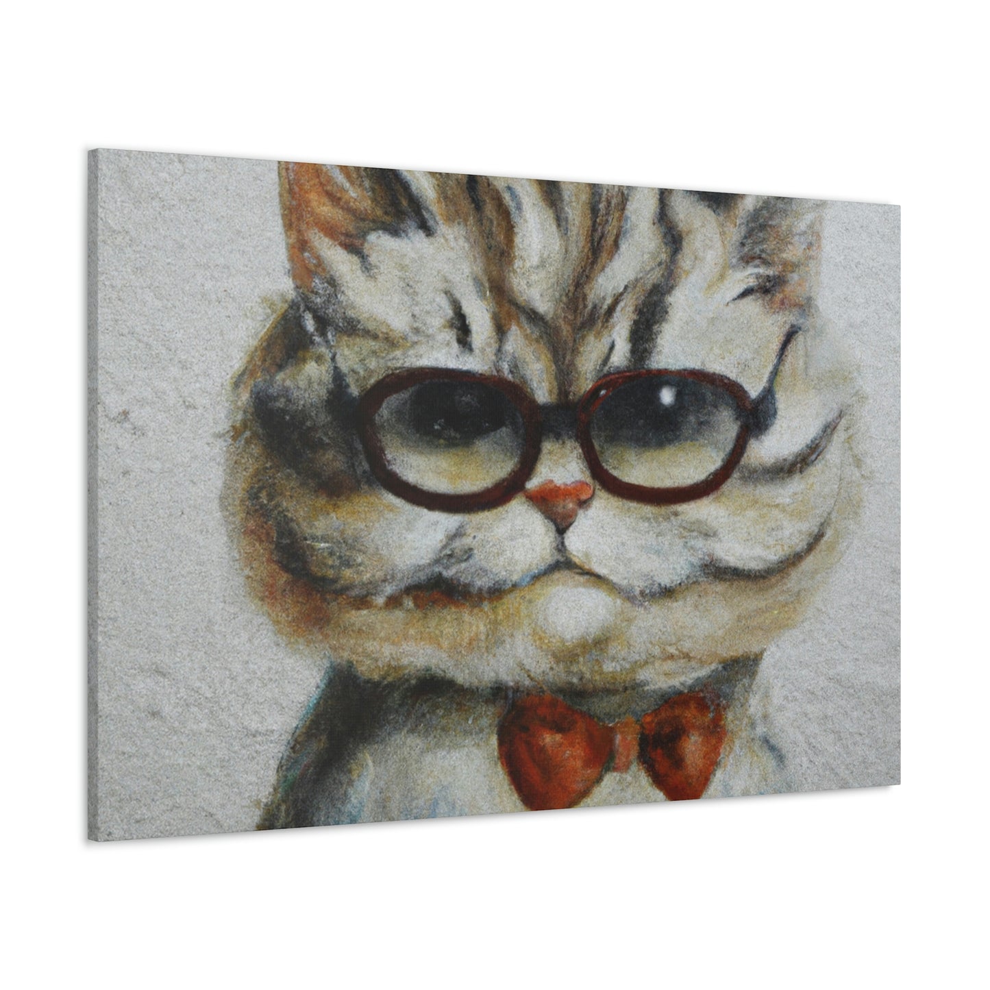 Furball Fluffles - Cat Lovers Canvas Wall Art