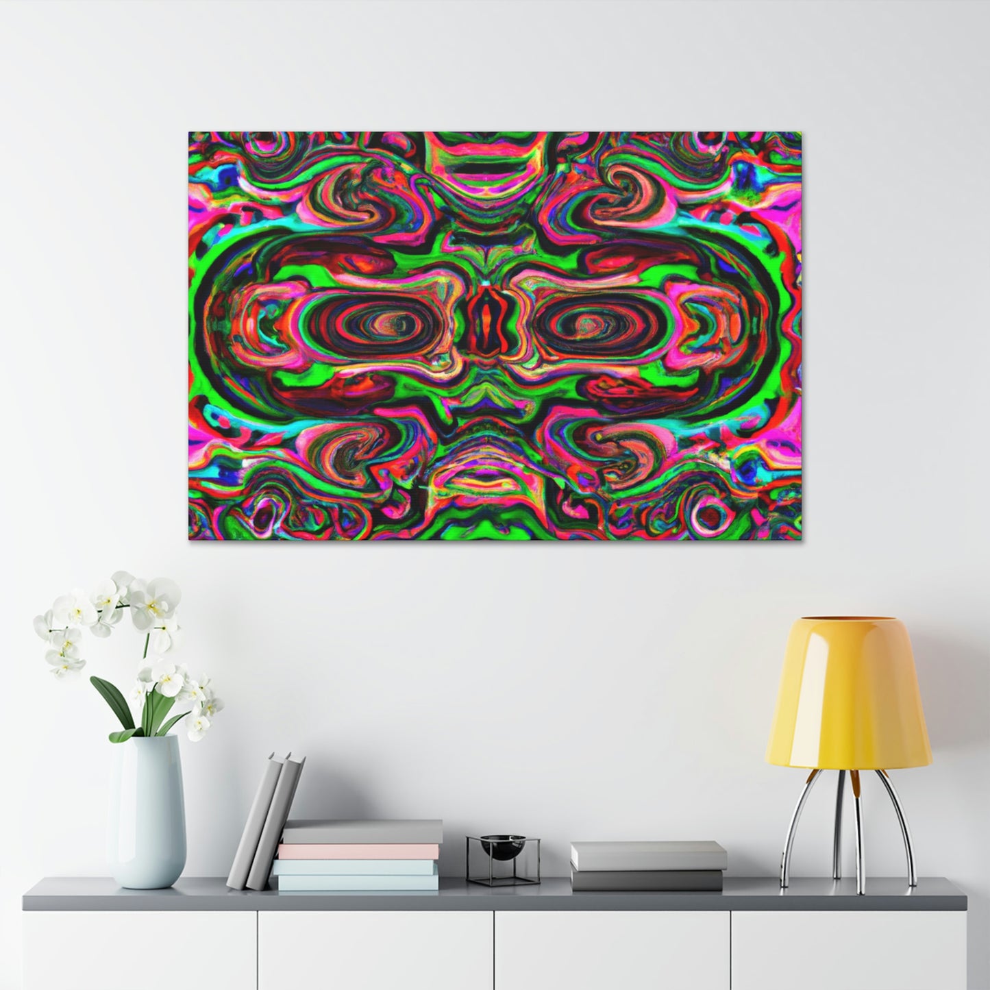 Tobias Piddler - psychedelic Canvas