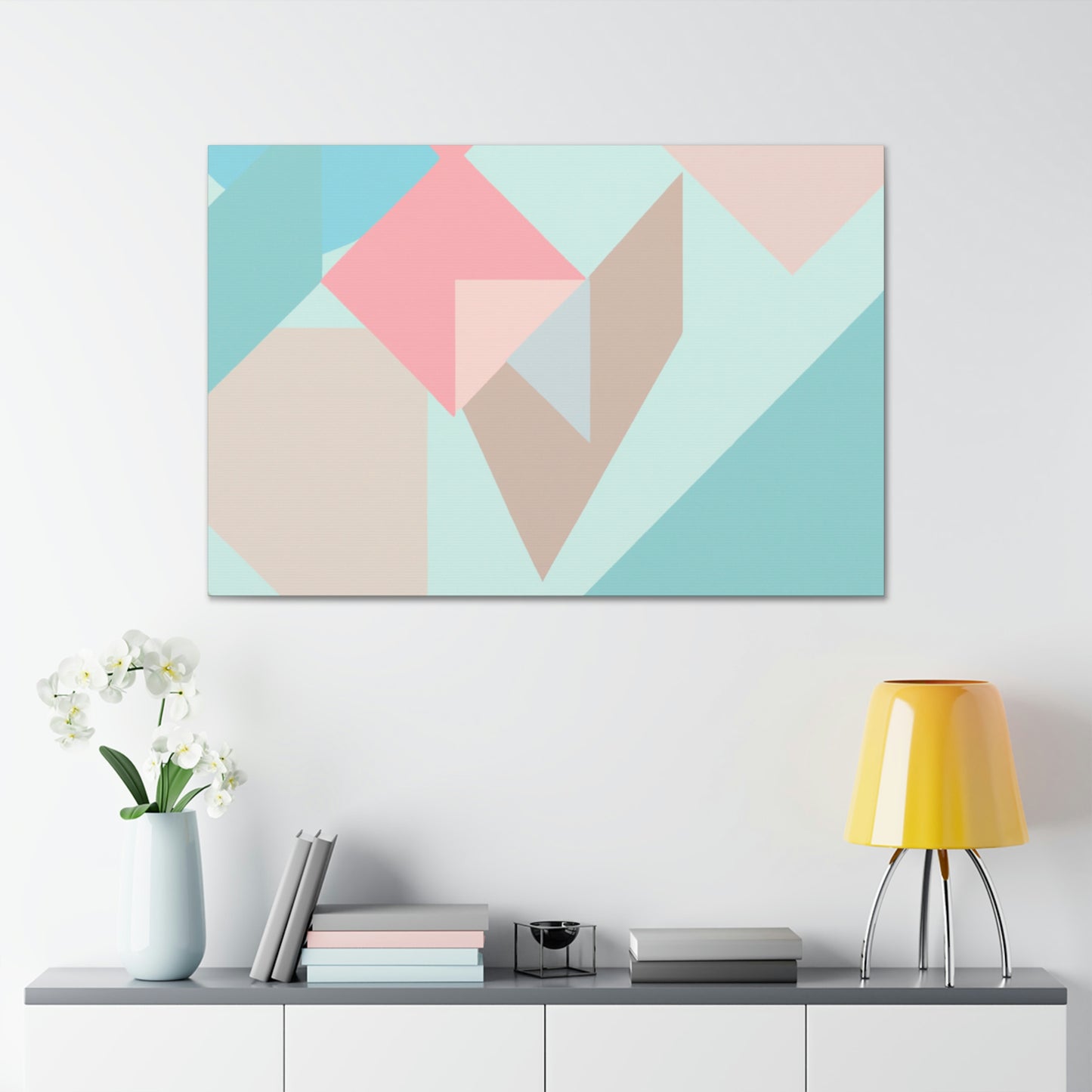 Abigail Edison - Geometric Canvas Wall Art