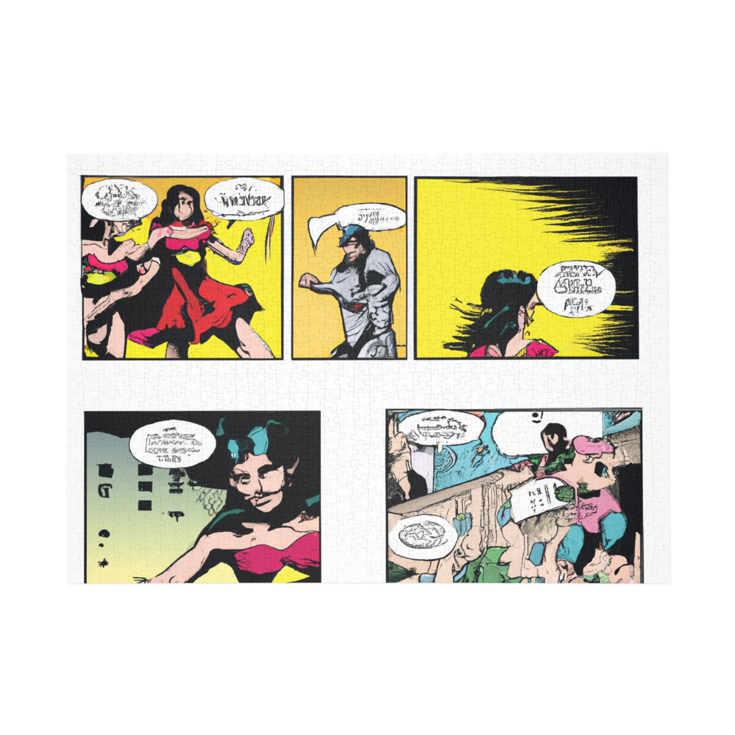 Solveldor the Puzzler - Comic Book Puzzle