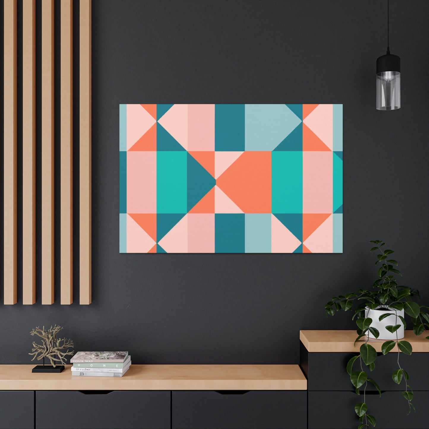 Samantha Faraday - Geometric Canvas Wall Art