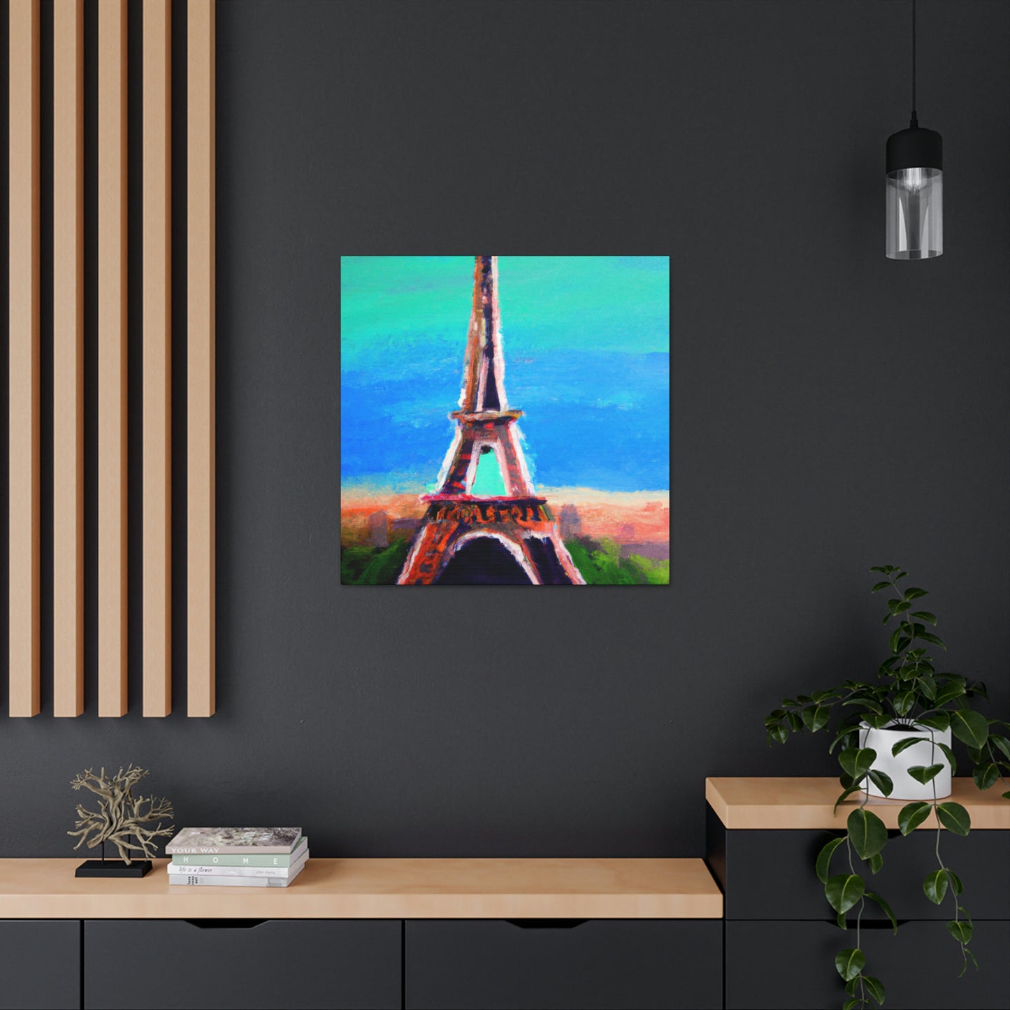 Marcelina Legrand - Eiffel Tower Canvas Wall Art