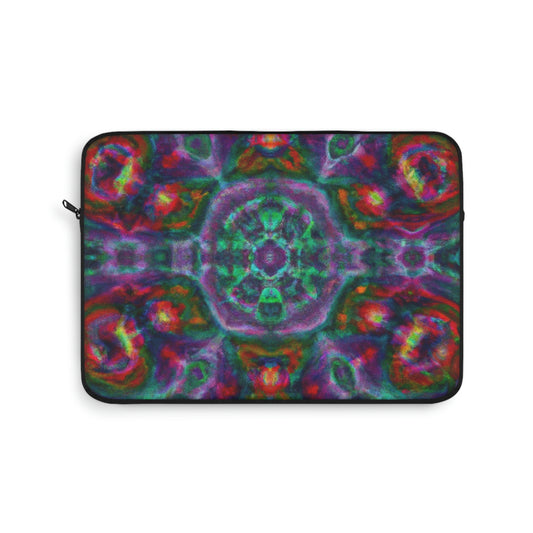 Solomandra the Scorcher - Psychedelic Laptop Computer Sleeve Storage Case Bag