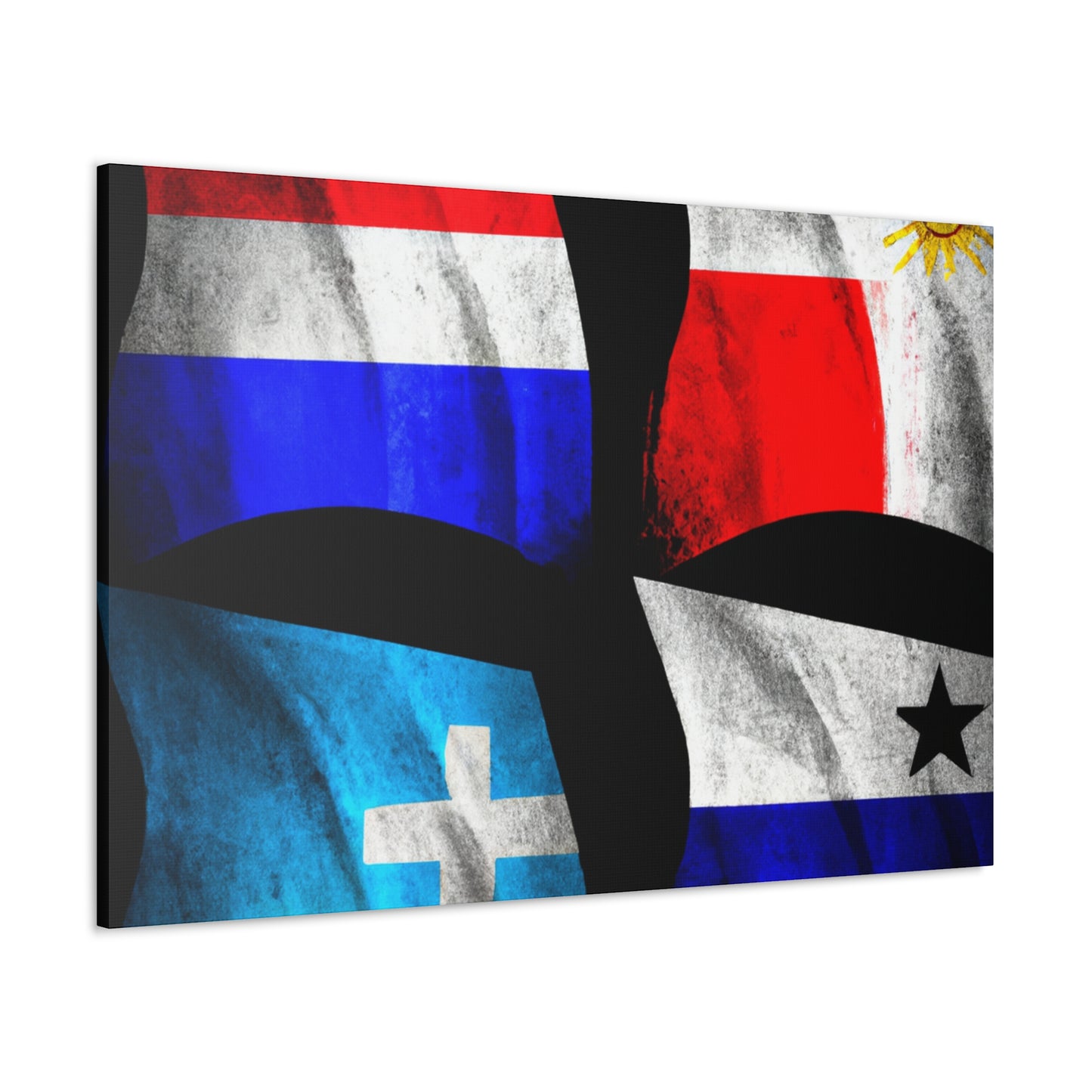 Charlotte Bisset, Flag Designer - Flags Of The World Canvas Wall Art