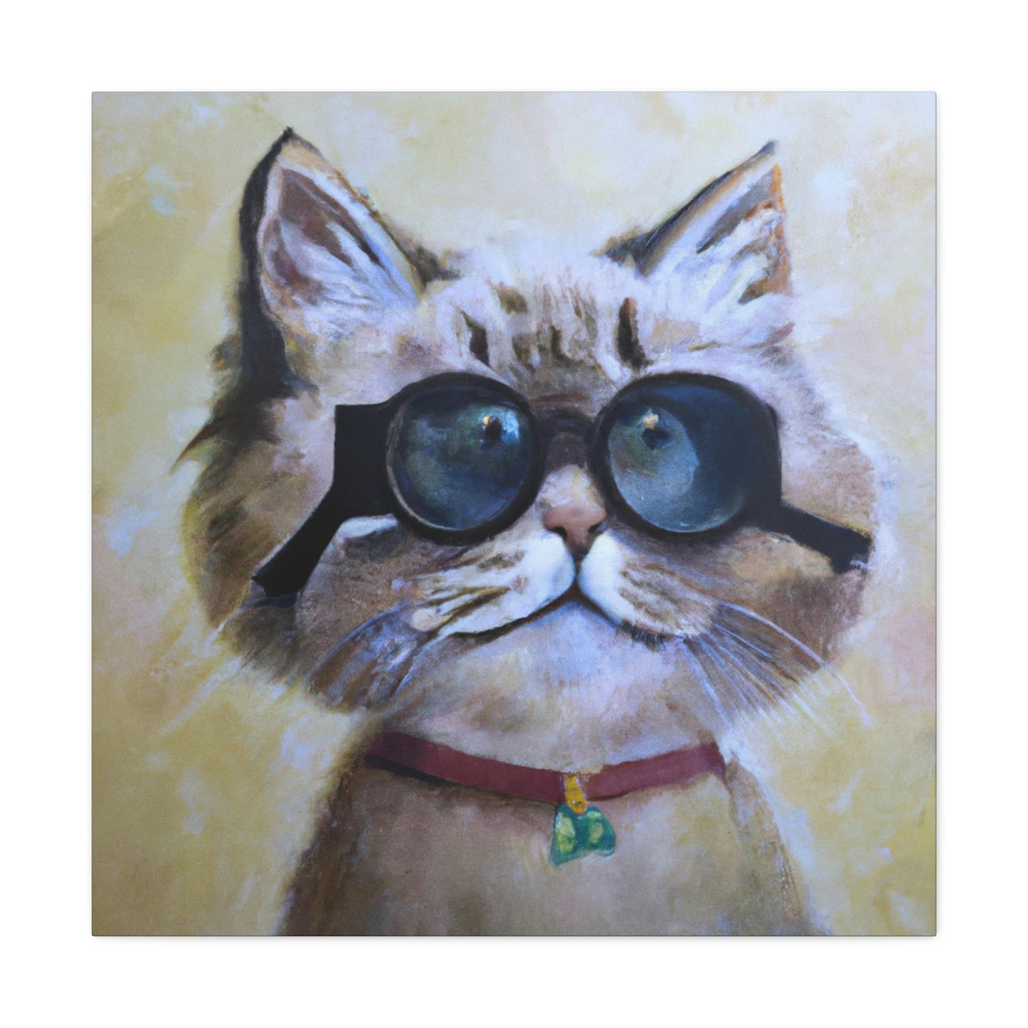 Felix the Fabulous Feline - Cat Lovers Canvas Wall Art