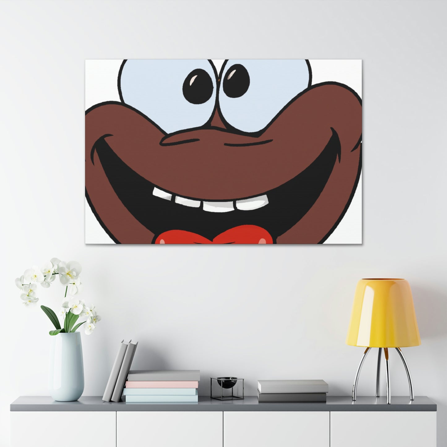 Fanny Winslow - Cartoon Collector Canvas Wall Art