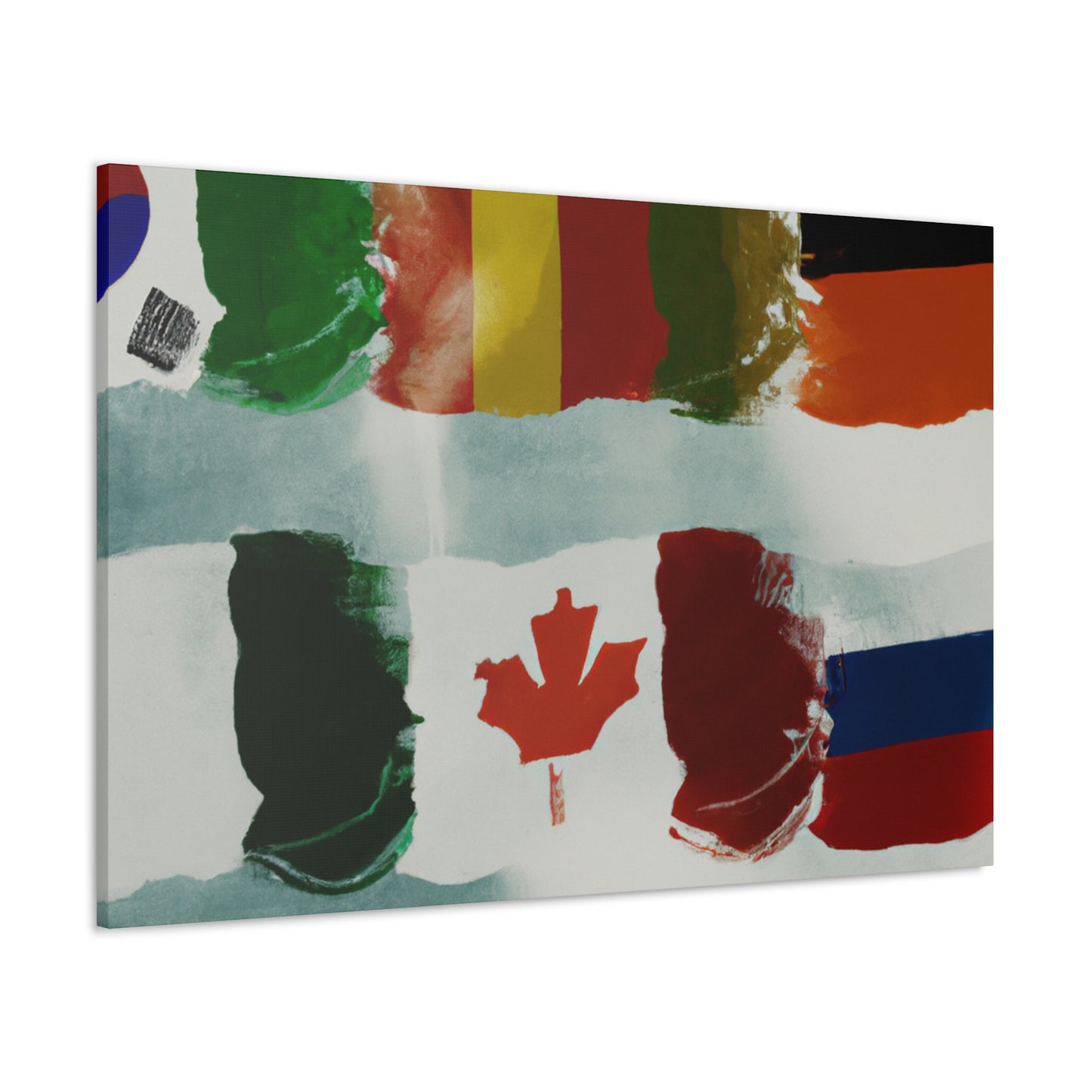 Emilie Banning-Gray - Flags Of The World Canvas Wall Art