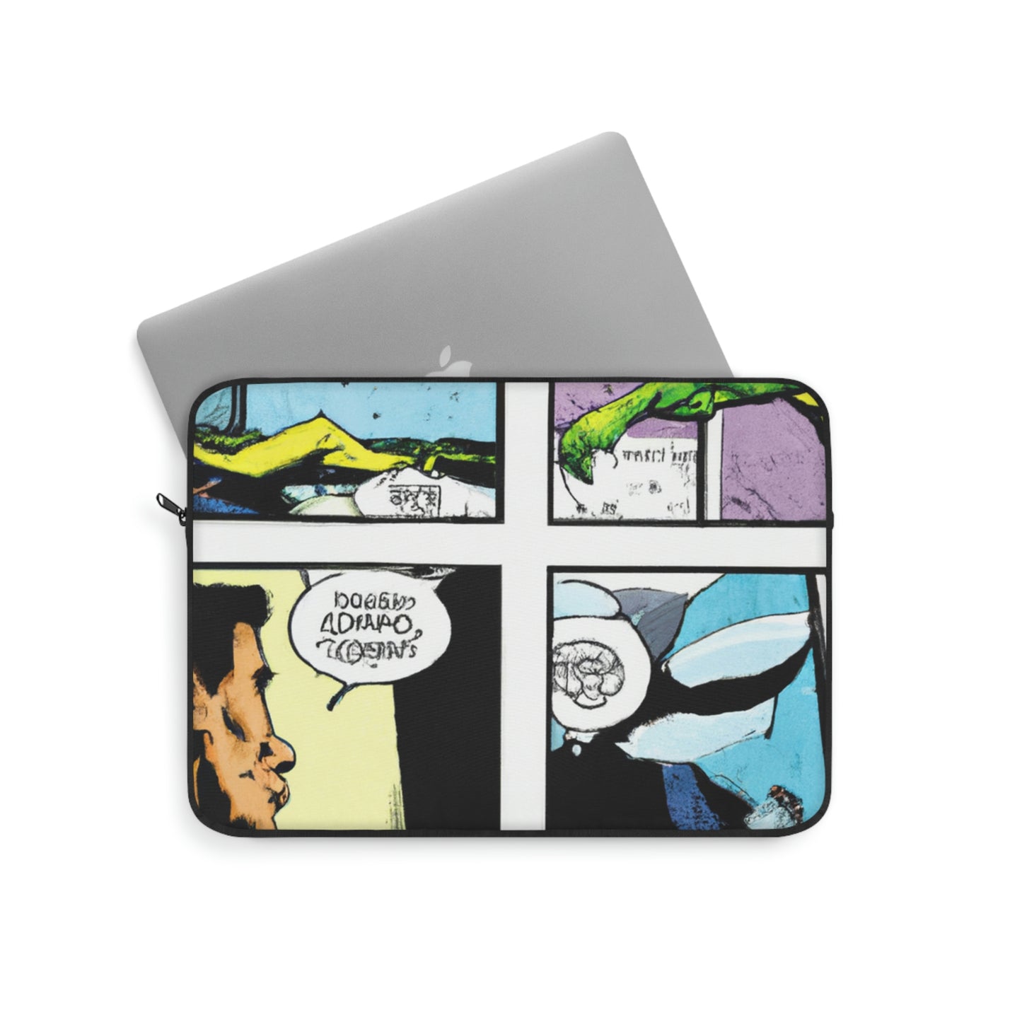Chuck the Colossal Caveman - Comic Book Collector Laptop Computer Sleeve Storage Case Bag