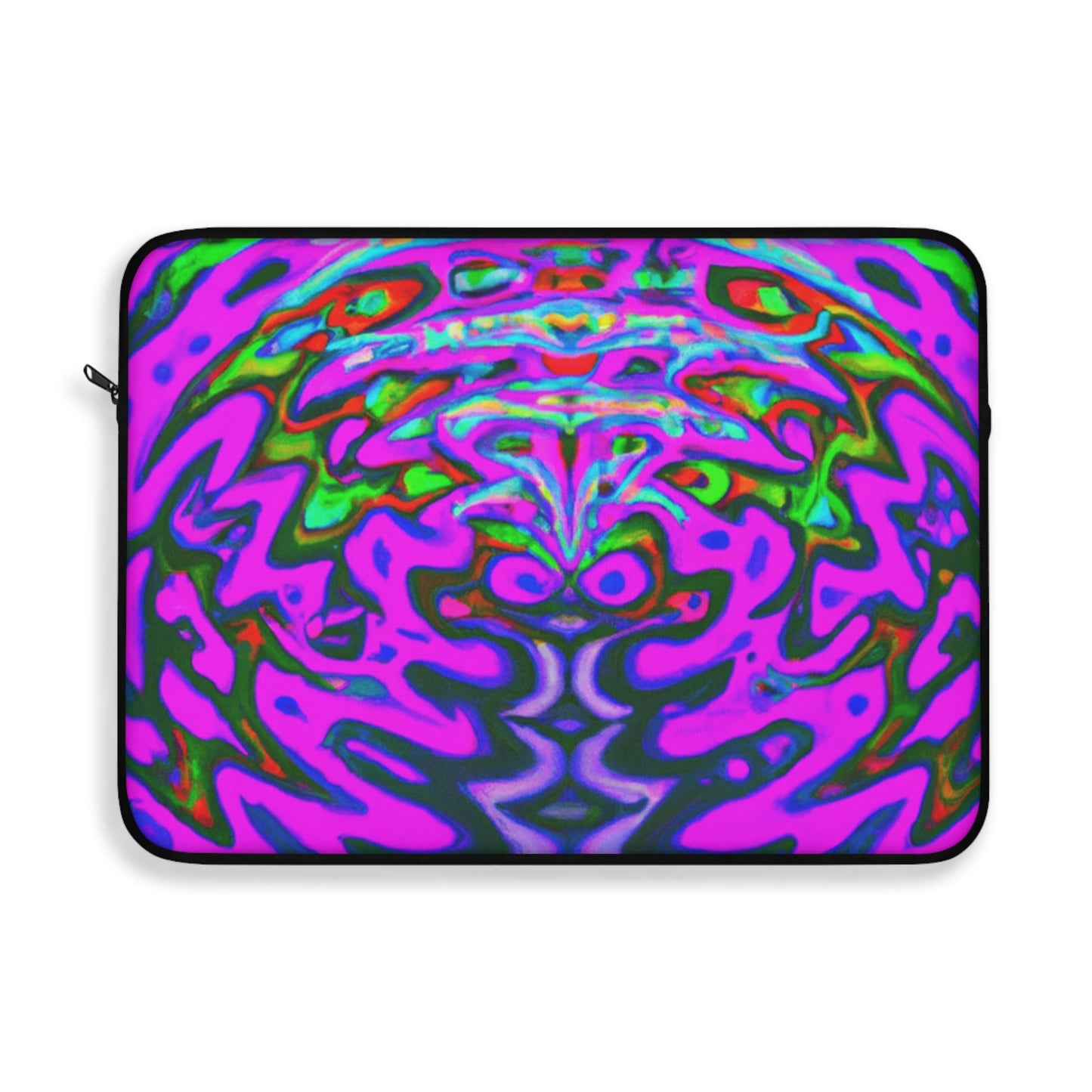 Vernard "Vern" Turbovolt - Psychedelic Laptop Computer Sleeve Storage Case Bag