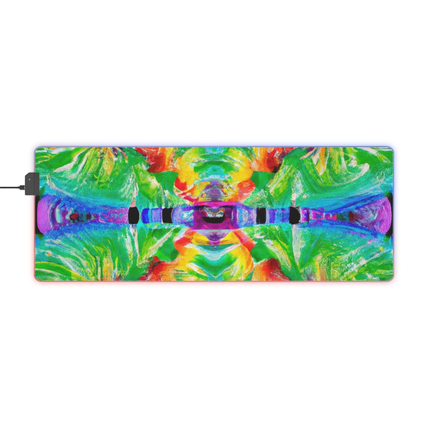 Bob Digger - Psychedelic Trippy LED Light Up Gaming Mouse Pad