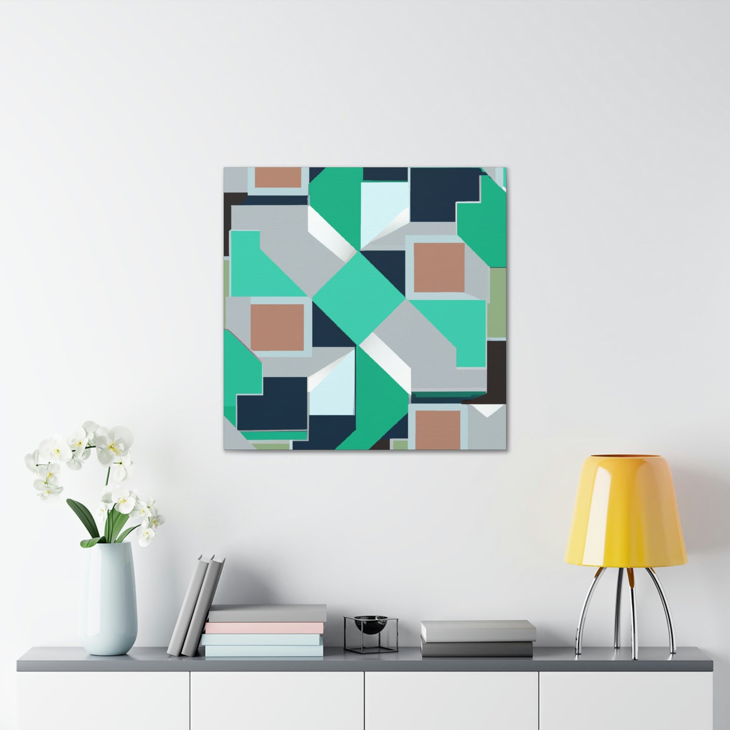 .

Griselda Juniper - Geometric Canvas Wall Art