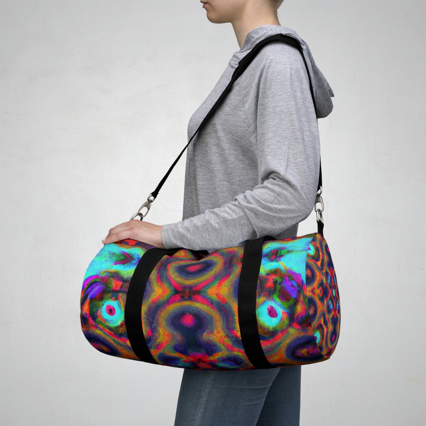 Lorraine couture - Psychedelic Duffel Bag