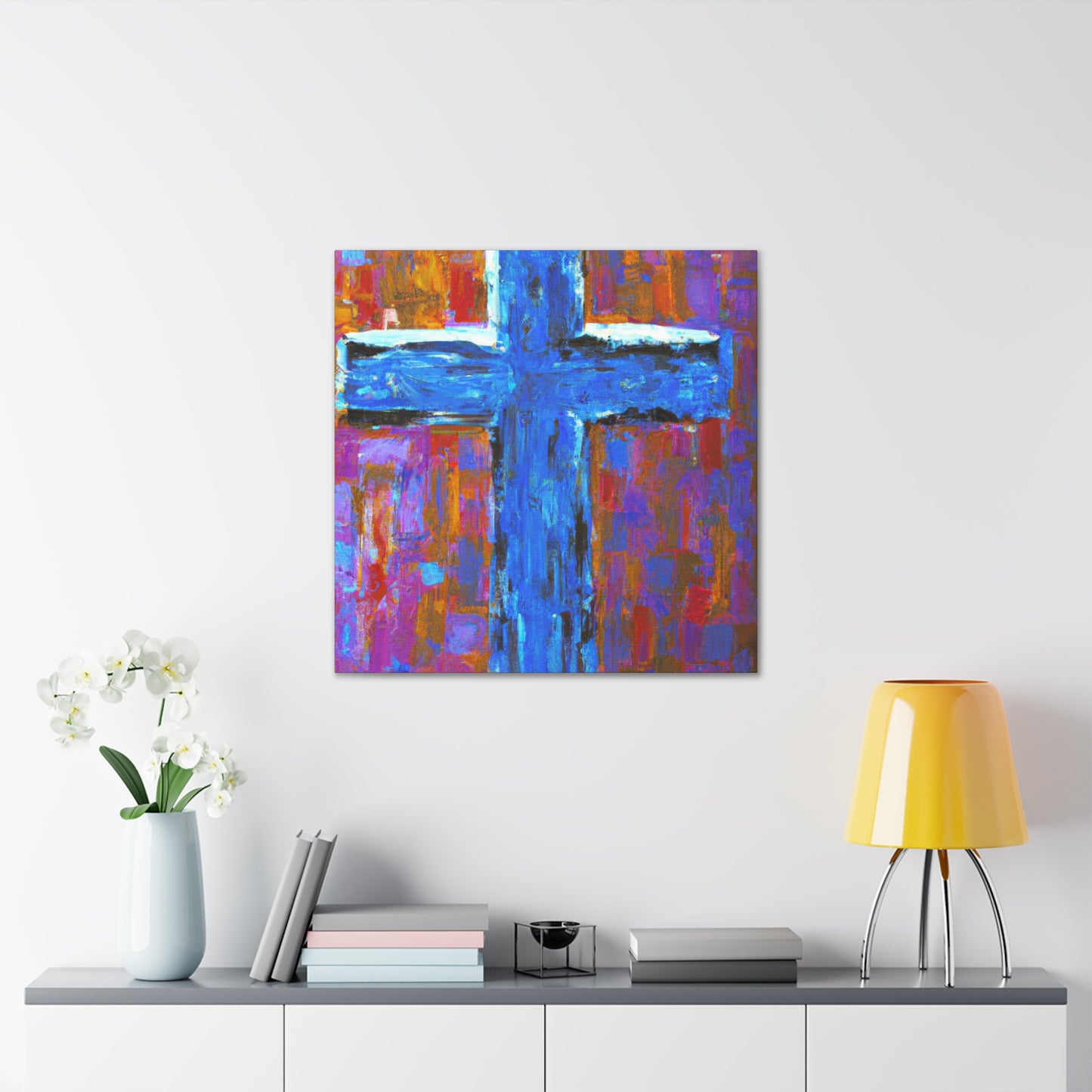 1 John 3:16 - Canvas Wall Art