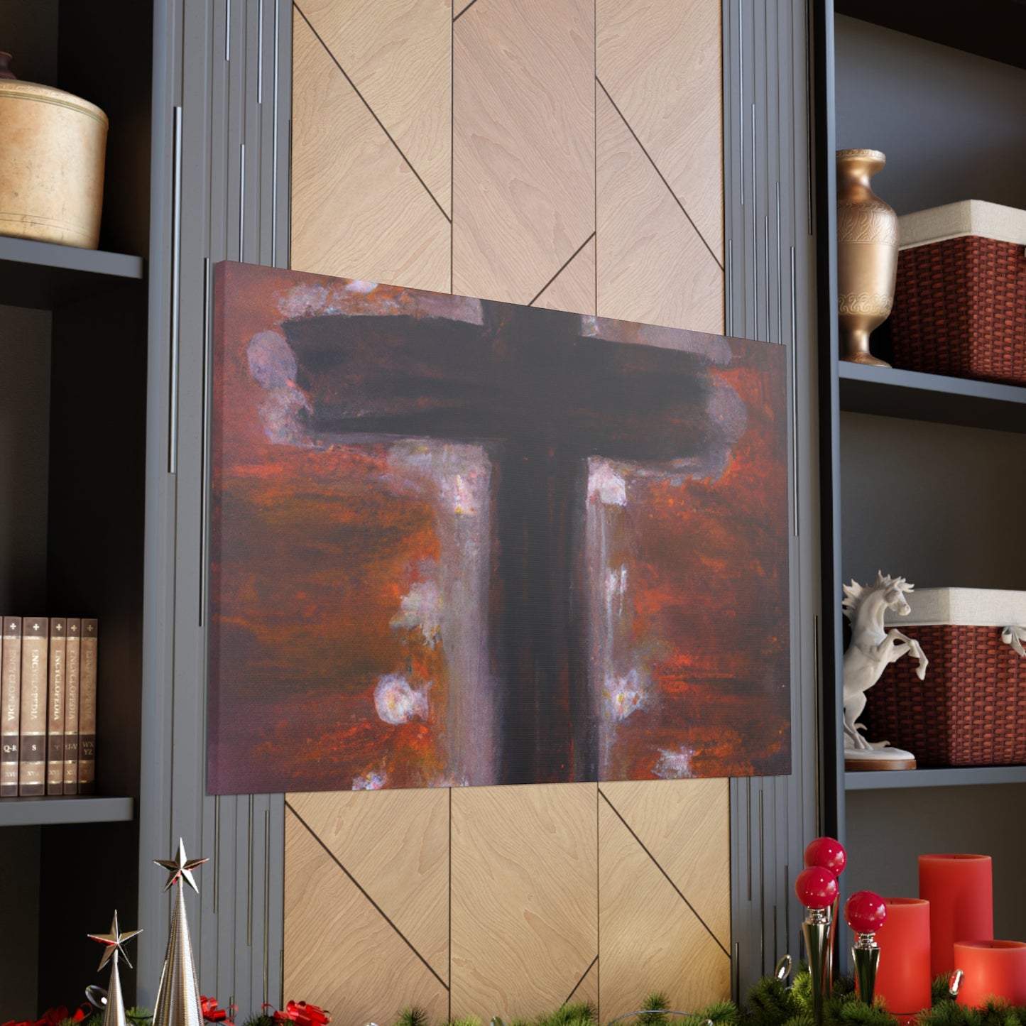 .

Psalm 116:12-13 - "What shall I render to the Lord for all his benefits to me? I will lift up the cup of salvation and call on the name of the Lord." - Canvas Wall Art