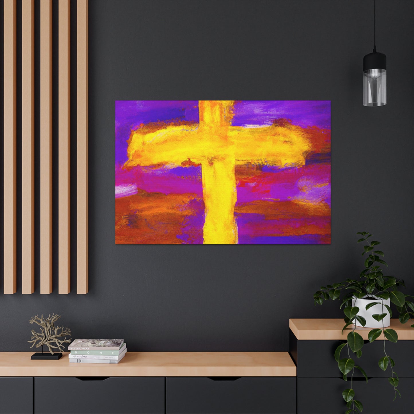 John 8:12 - Canvas Wall Art