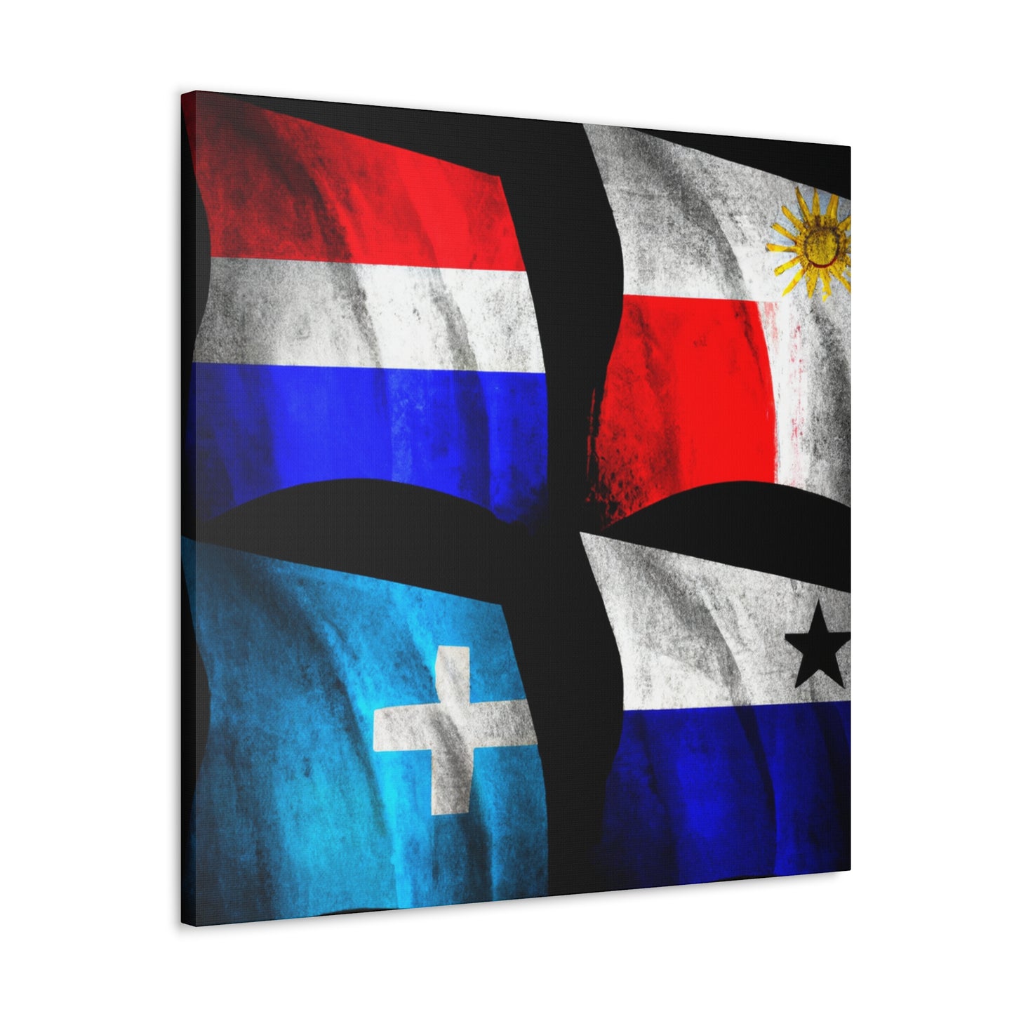 Charlotte Bisset, Flag Designer - Flags Of The World Canvas Wall Art