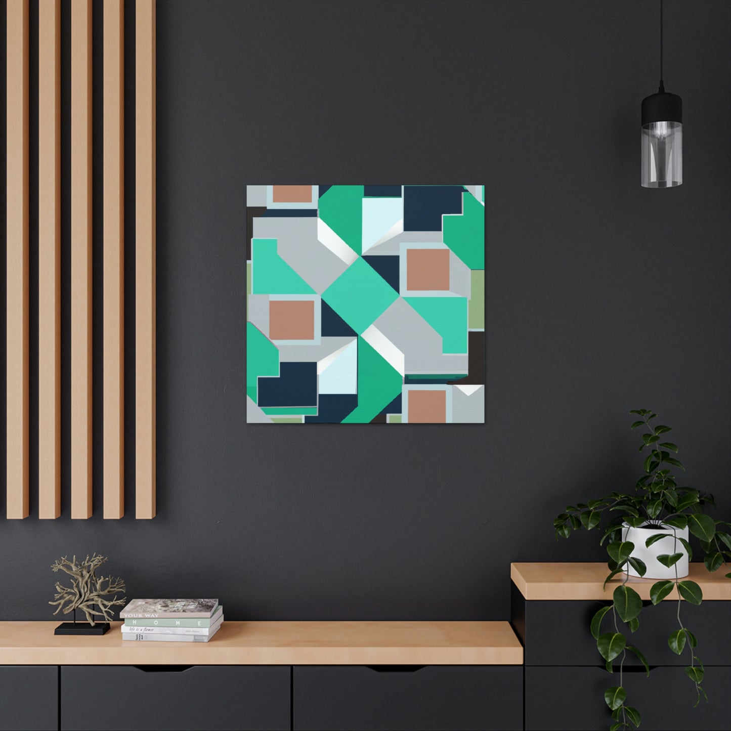 .

Griselda Juniper - Geometric Canvas Wall Art