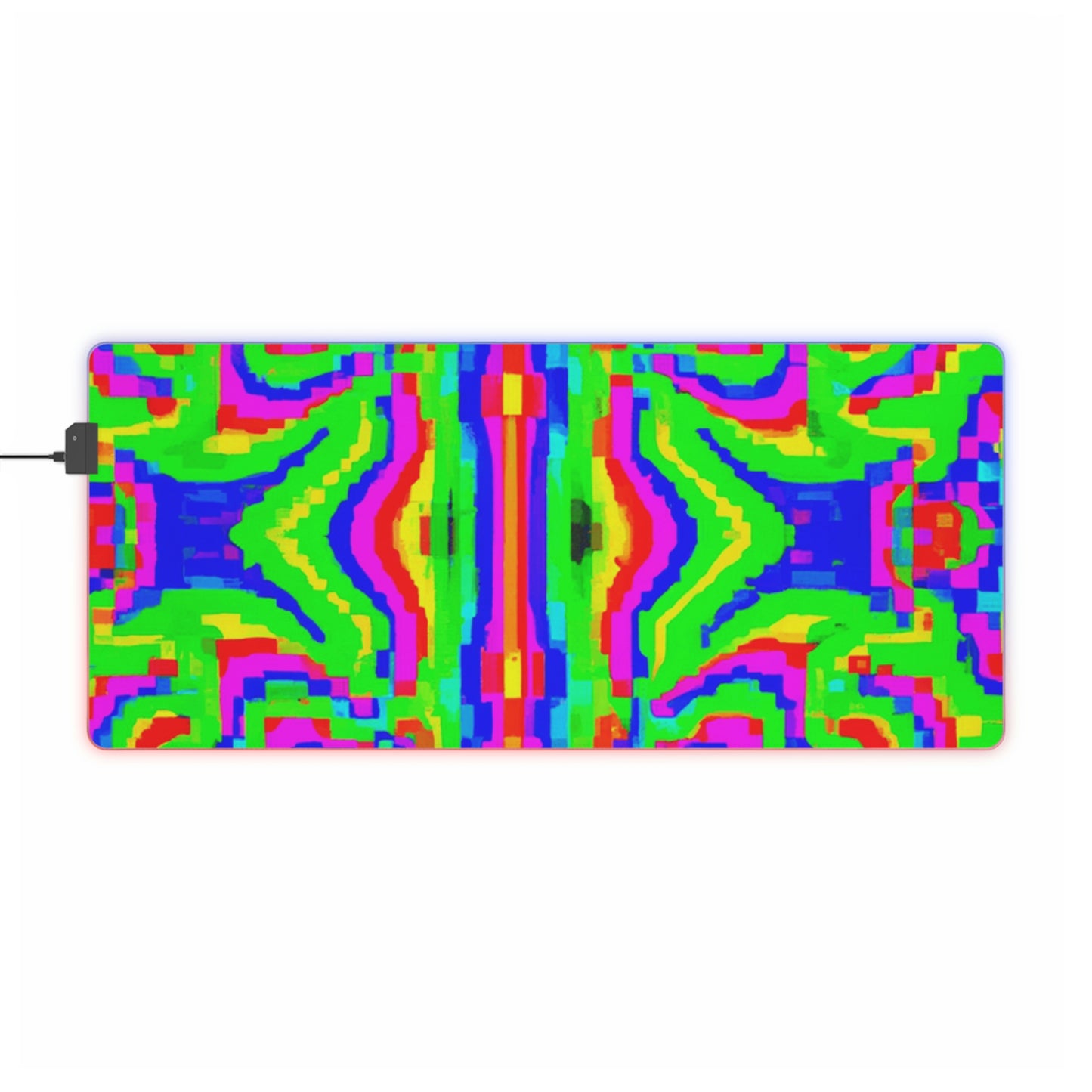 Rock Joe Brodie - Psychedelic Trippy LED Light Up Gaming Mouse Pad