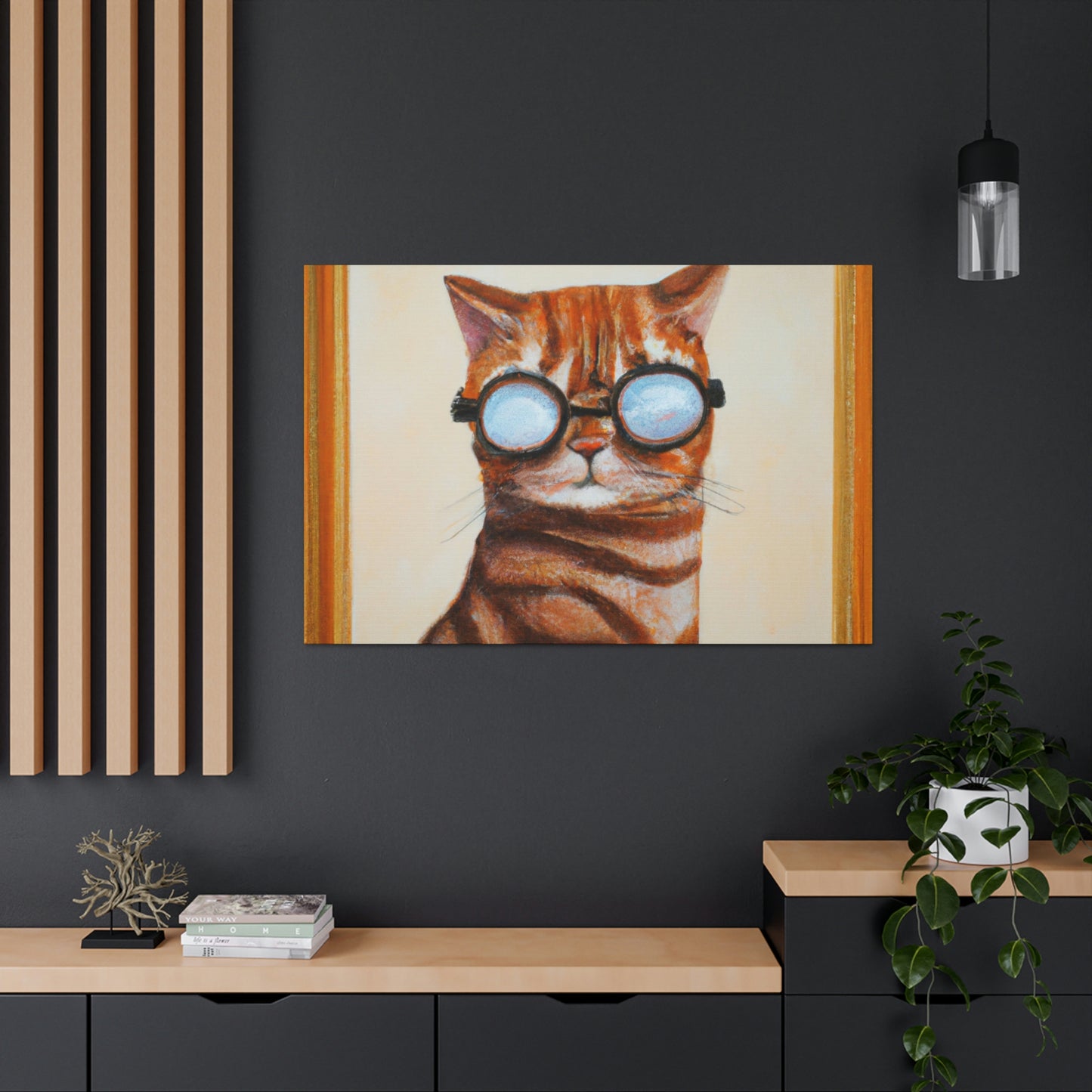 Jasper Paws - Cat Lovers Canvas Wall Art
