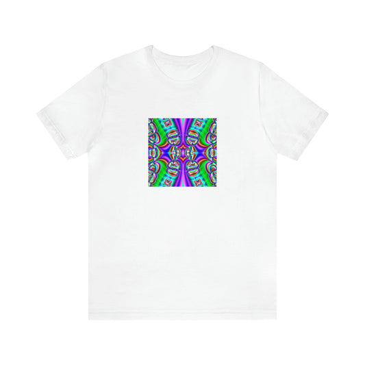 Percy Plaid - Psychedelic Trippy Pattern Tee Shirt