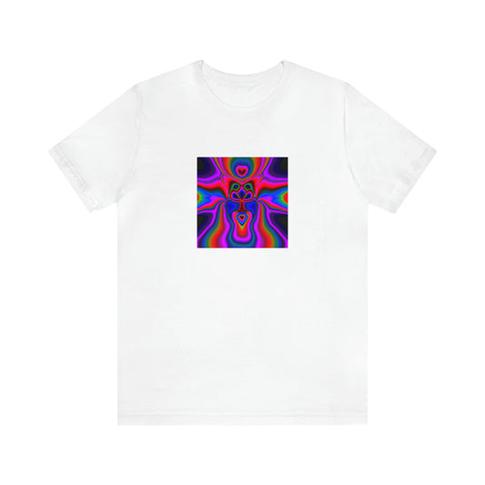 Cecil "Gee-Bee" Gunn - Psychedelic Trippy Pattern Tee Shirt