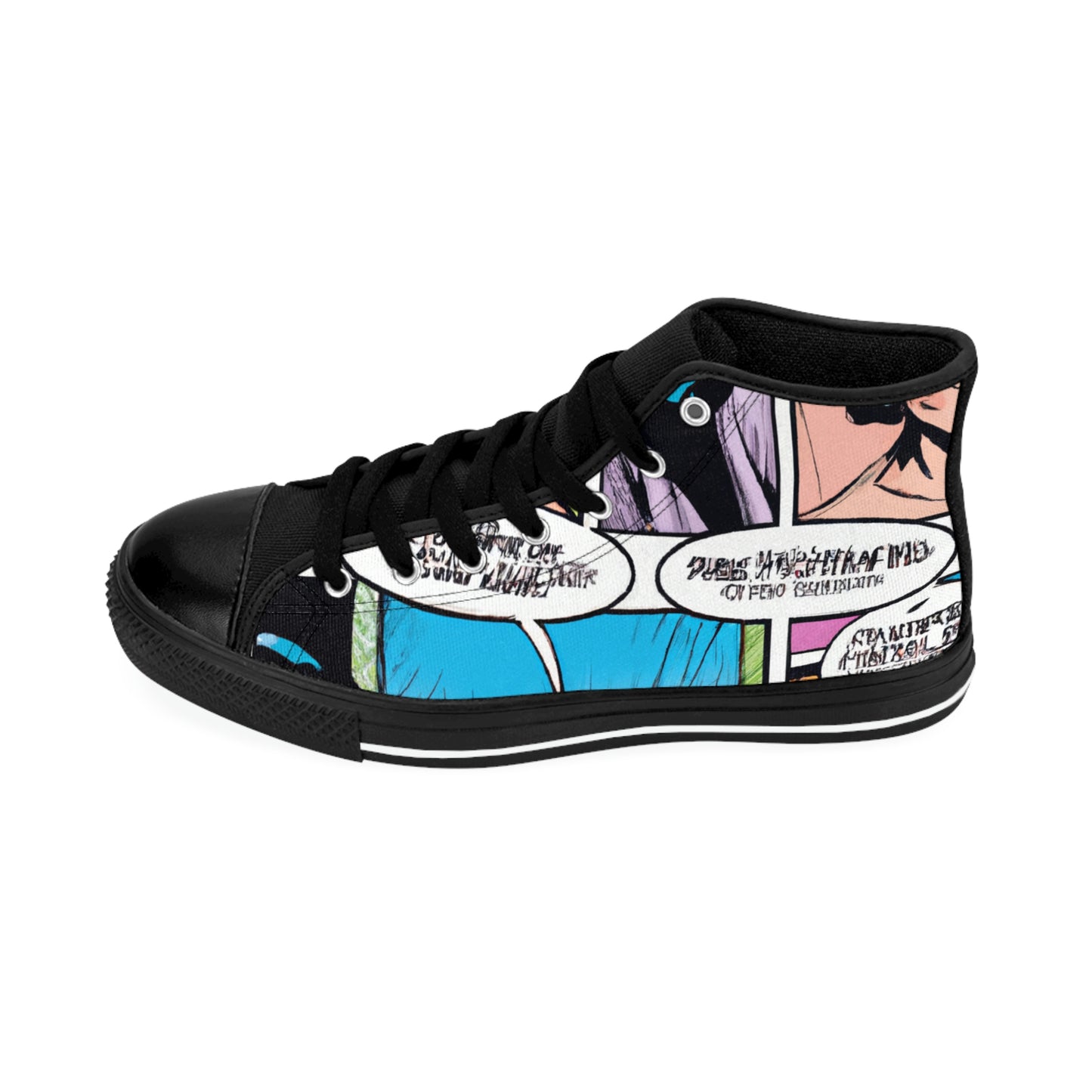 .

Sir Emmett de La Chatriere. - Comic Book Hi Tops