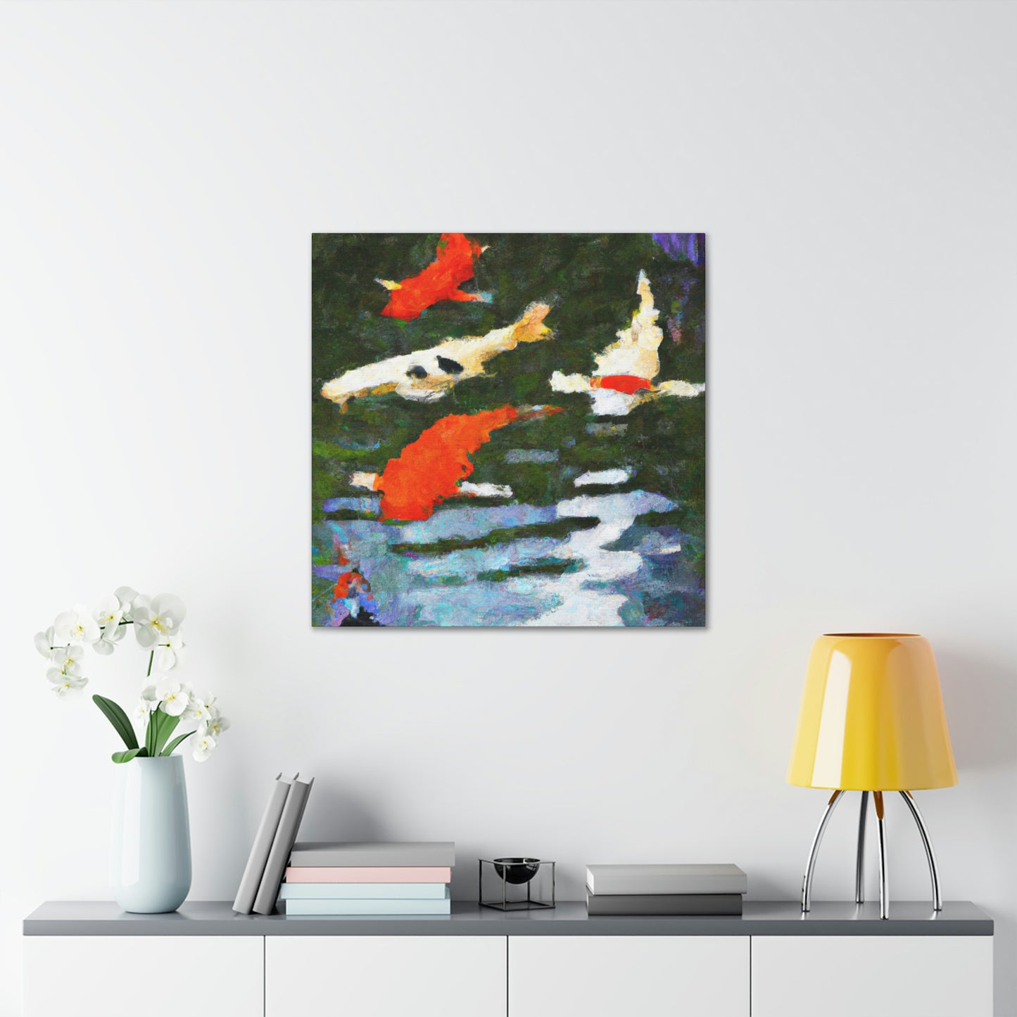 Aurevina - Koi Fish Canvas Wall Art