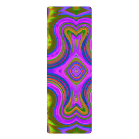 Mama Anahata - Psychedelic Yoga Exercise Workout Mat - 24″ x 68"