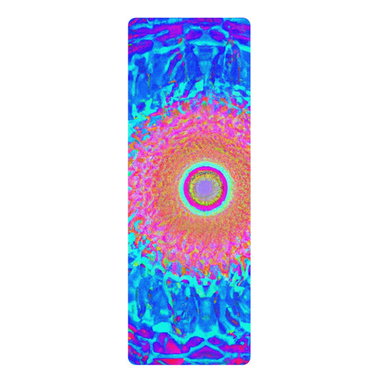 Maxwell "Yogi" Rutherford - Psychedelic Yoga Exercise Workout Mat - 24″ x 68"