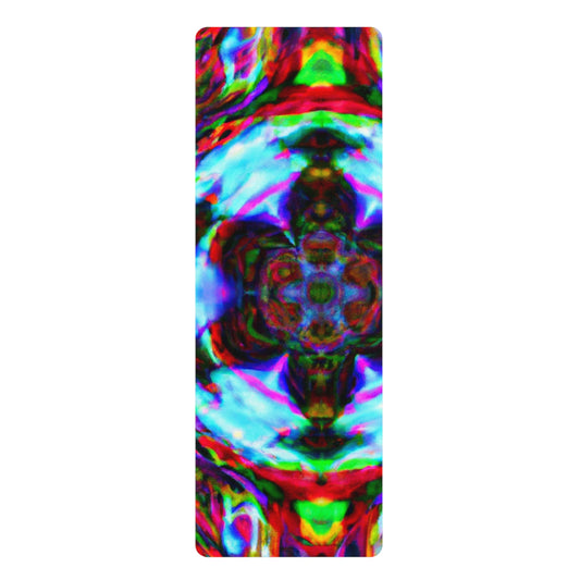 Lidia Sagefield - Psychedelic Yoga Exercise Workout Mat - 24″ x 68"