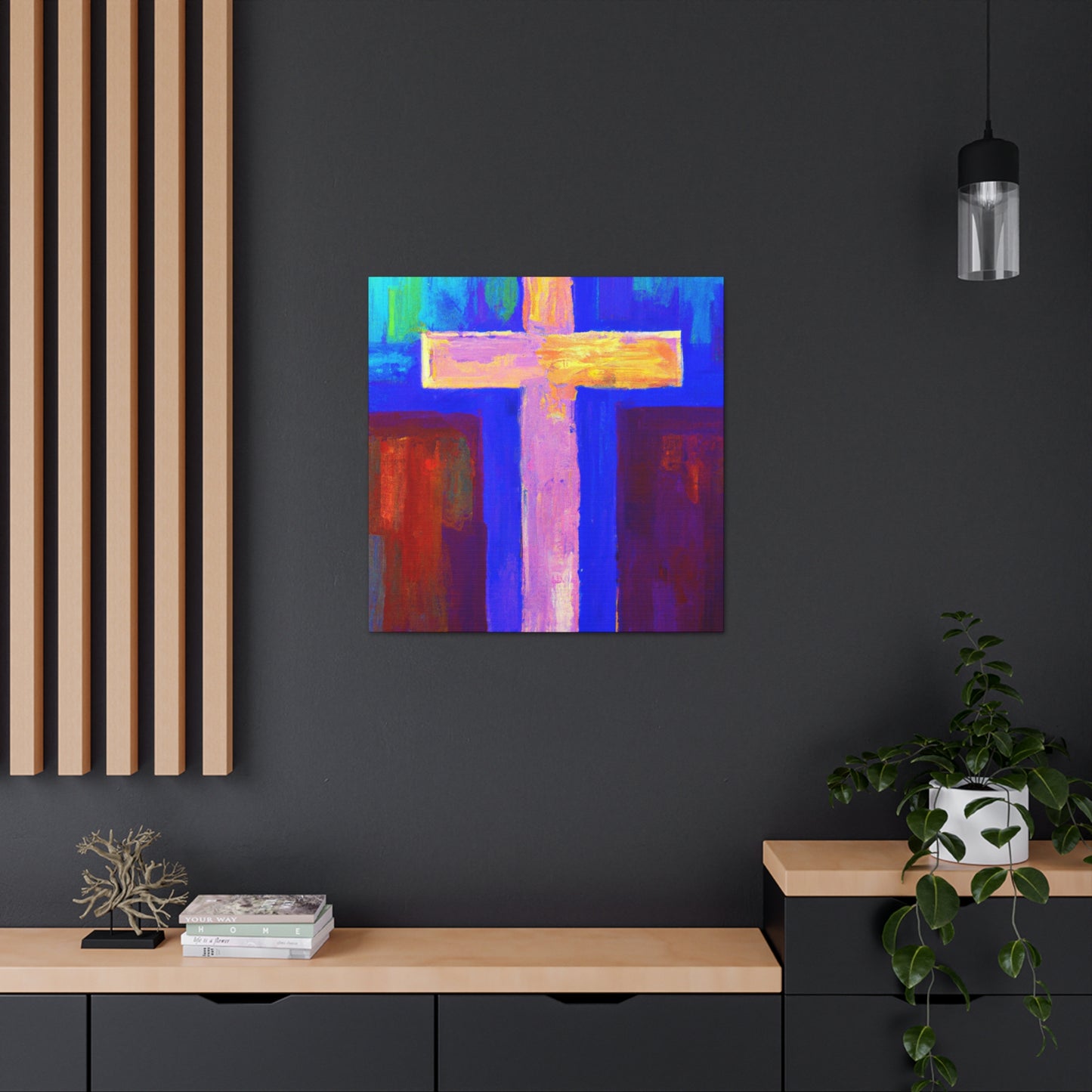 from your peers

Hebrews 13:5-6 - Canvas Wall Art